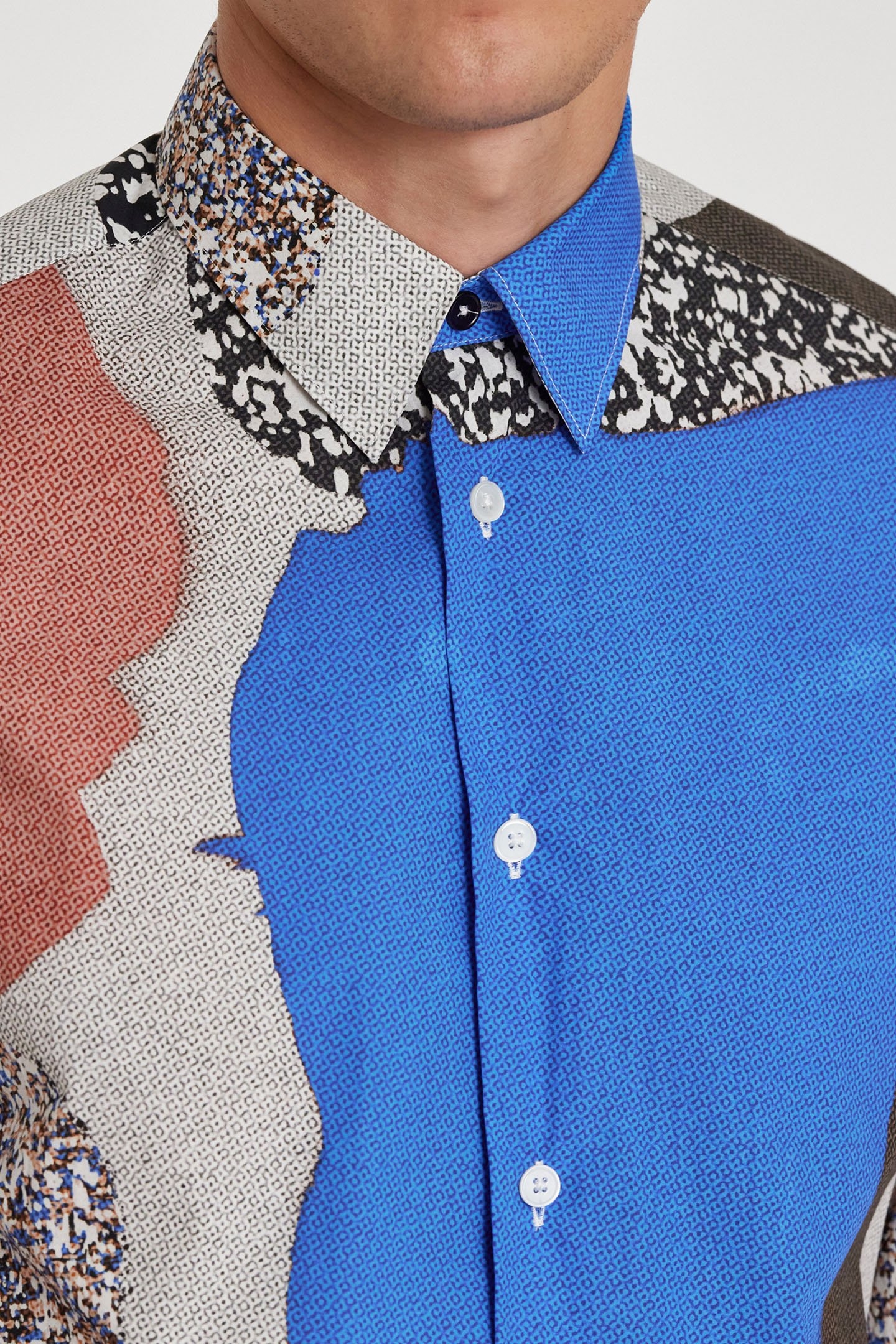 S/C REGULAR FIT SHIRT GREY 4