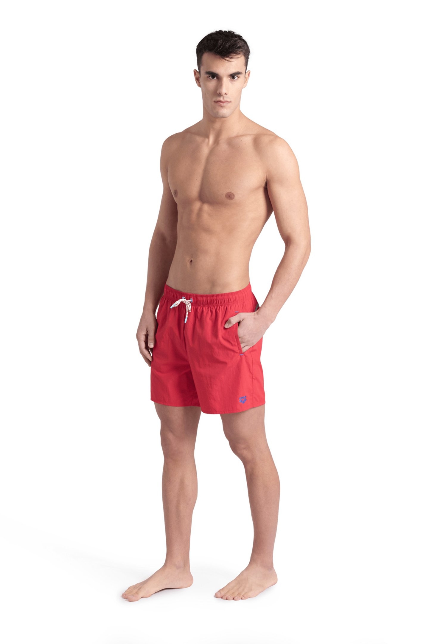 MEN'S ARENA PRO_FILE BEACH L-SHORT RED- PURPLE BLUE 3