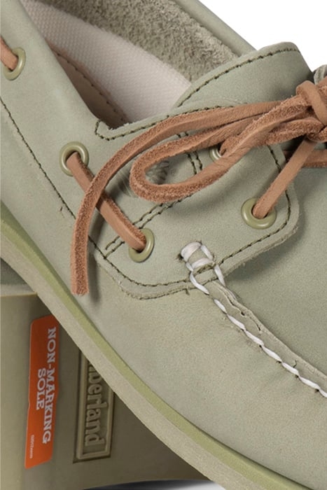 CLASSIC BOAT SHOE LIGHT GREEN NUBUCK 4