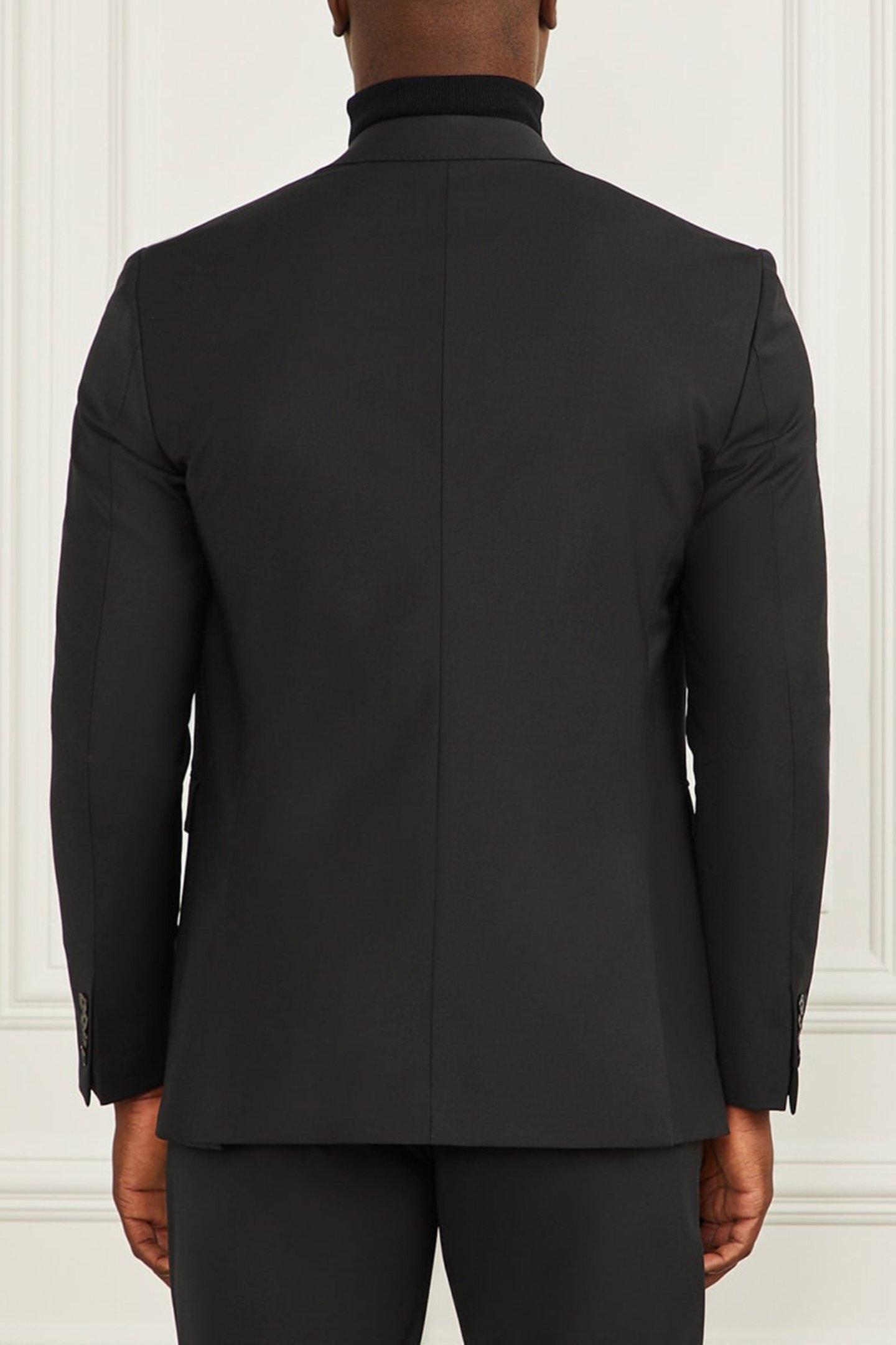 SEAN 2B NOTCH BLAZER JET BLACK A996 2