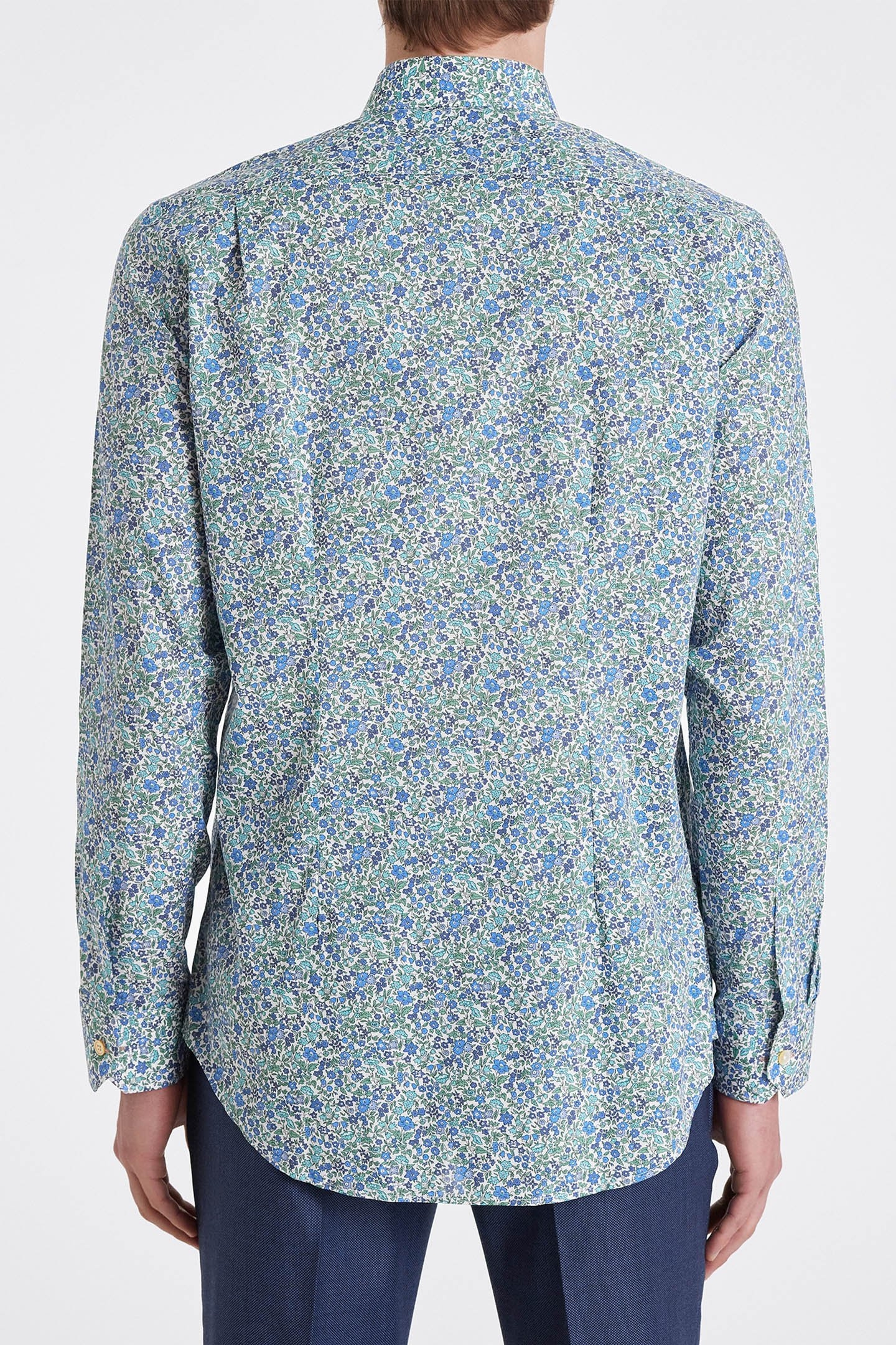 MENS S/C TAILORED FIT SHIRT LIGHT BLUE 2