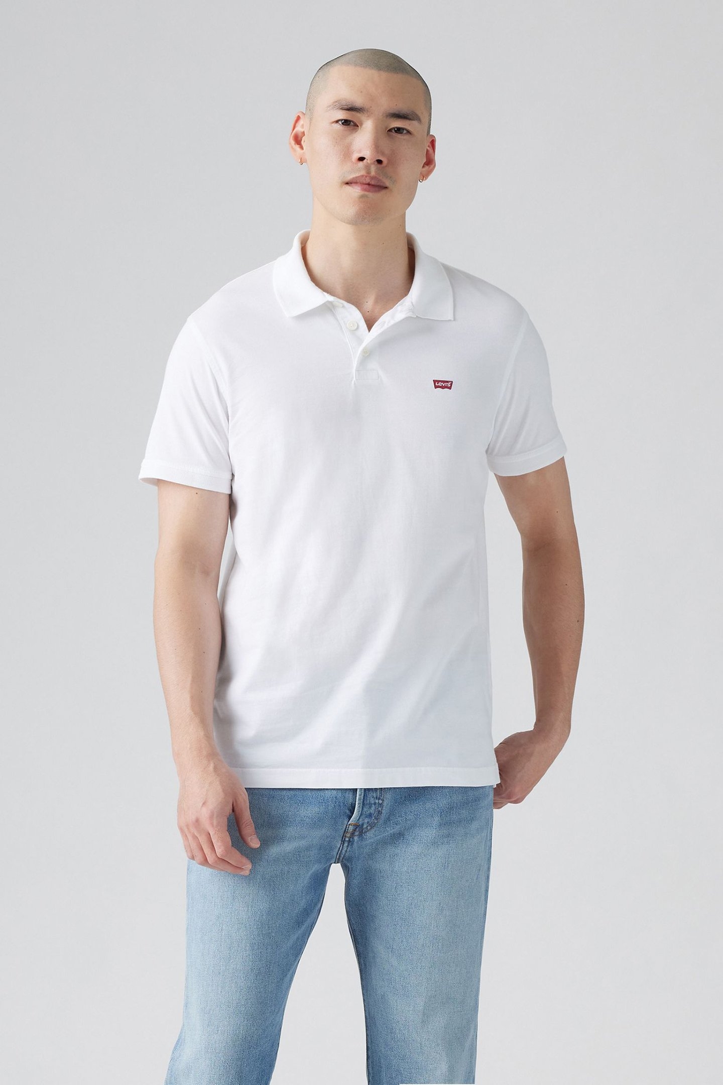 LEVIS HM POLO BRIGHT WHITE JERSEY 1