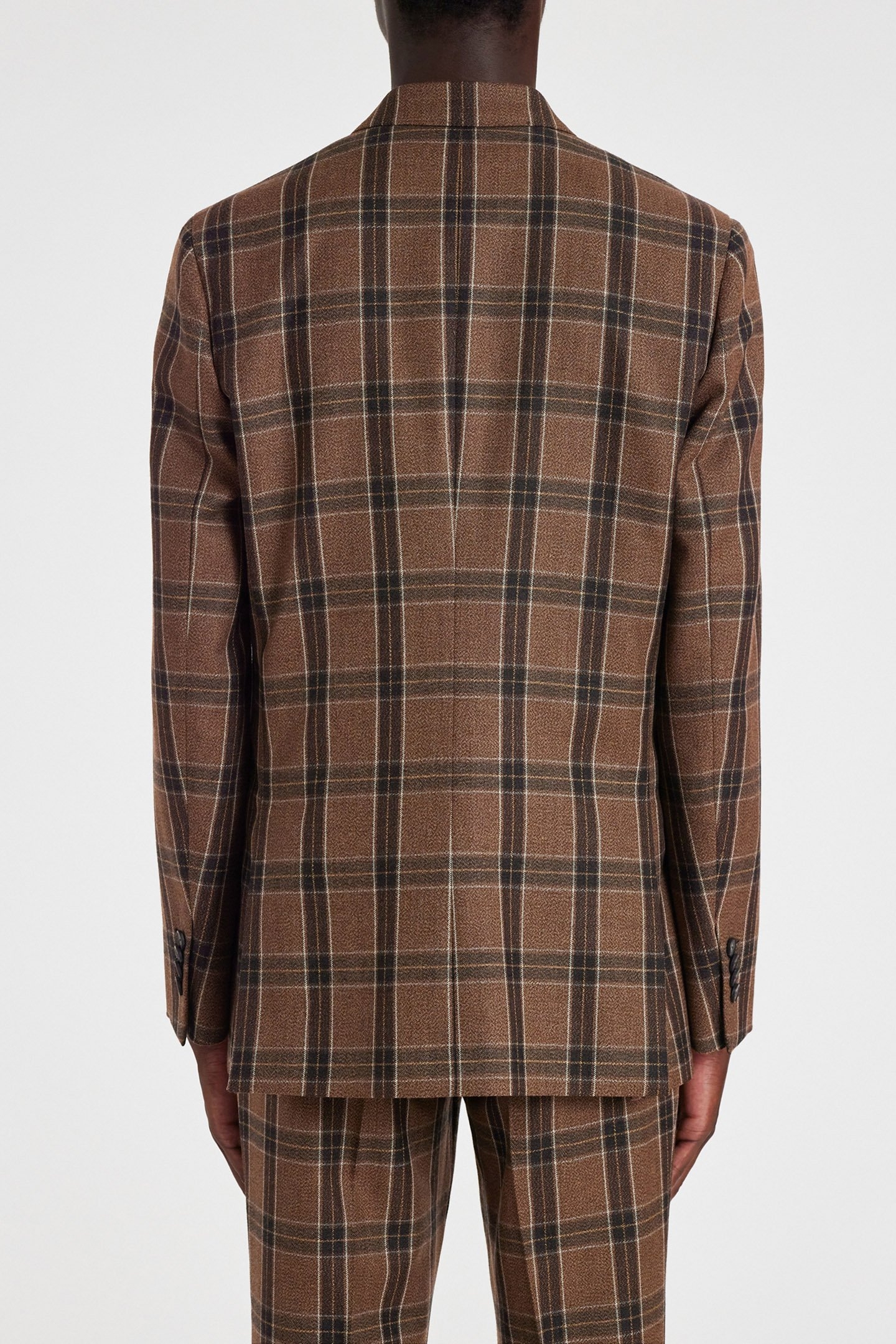 MENS 2 BUTTON JACKET TAN 2