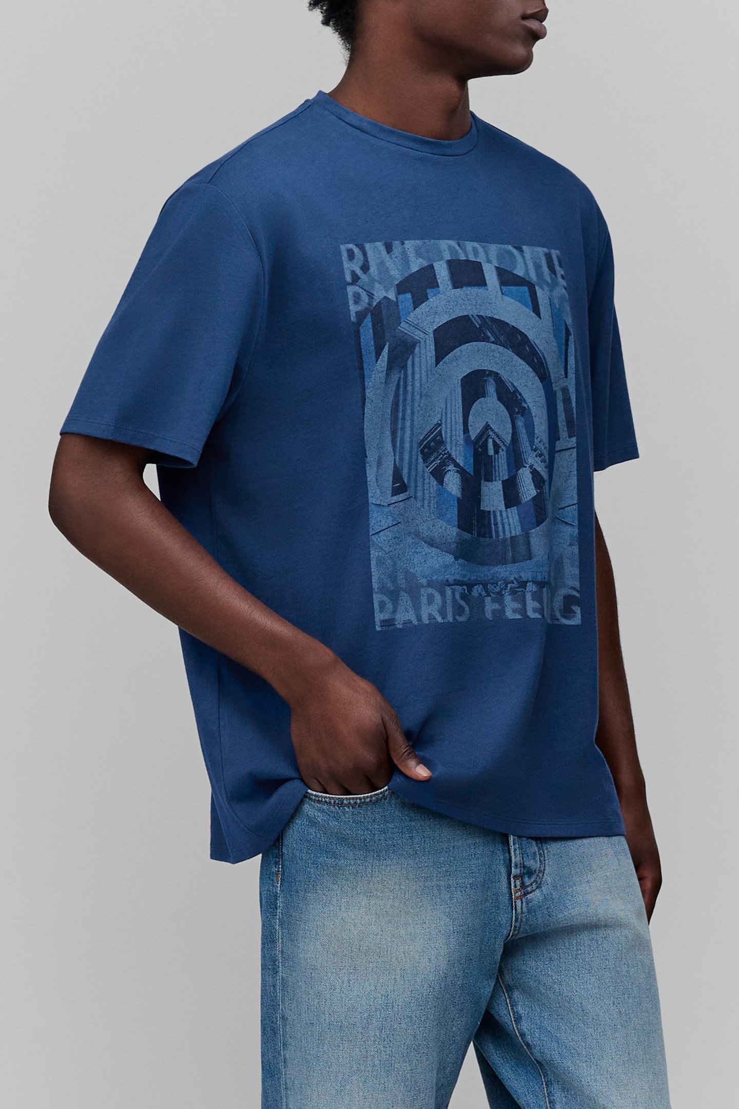 VISUAL COBALT T-SHIRT 5