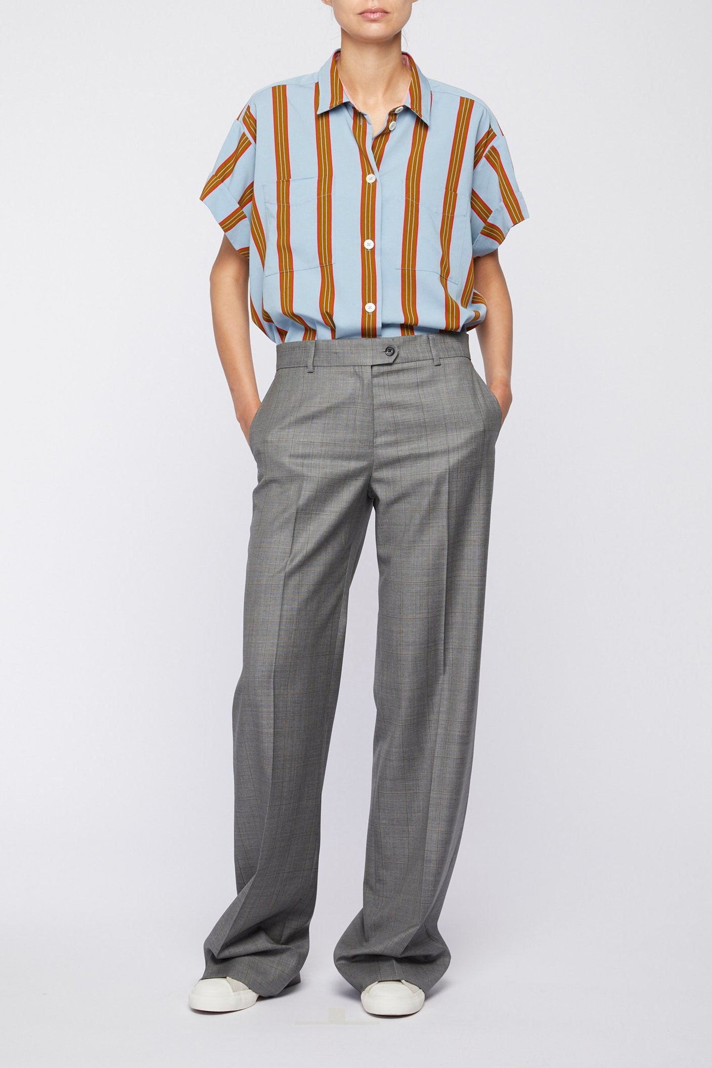 WOMENS TROUSERS GREY 2