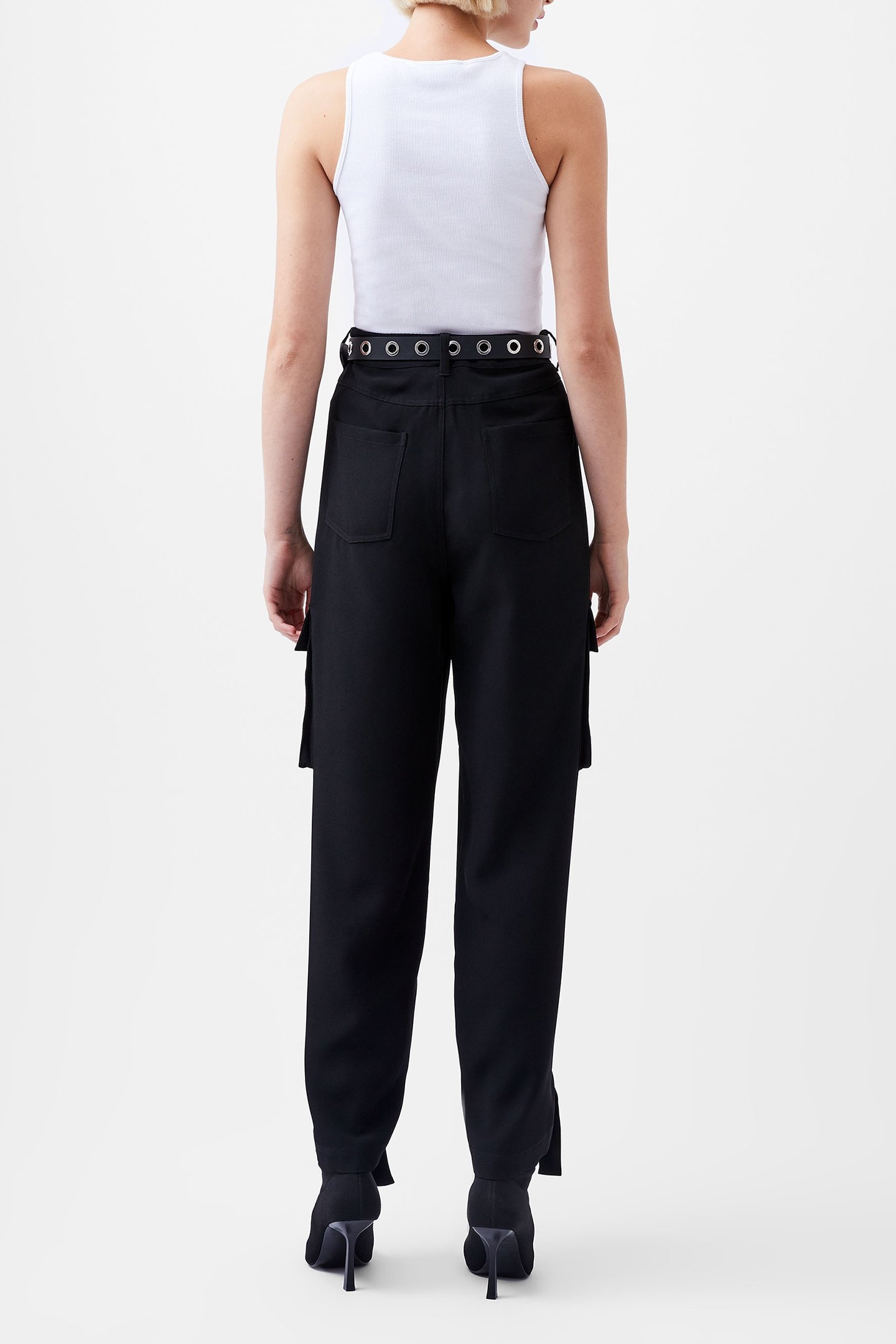 BELLA TWILL TROUSER BLACKOUT 3