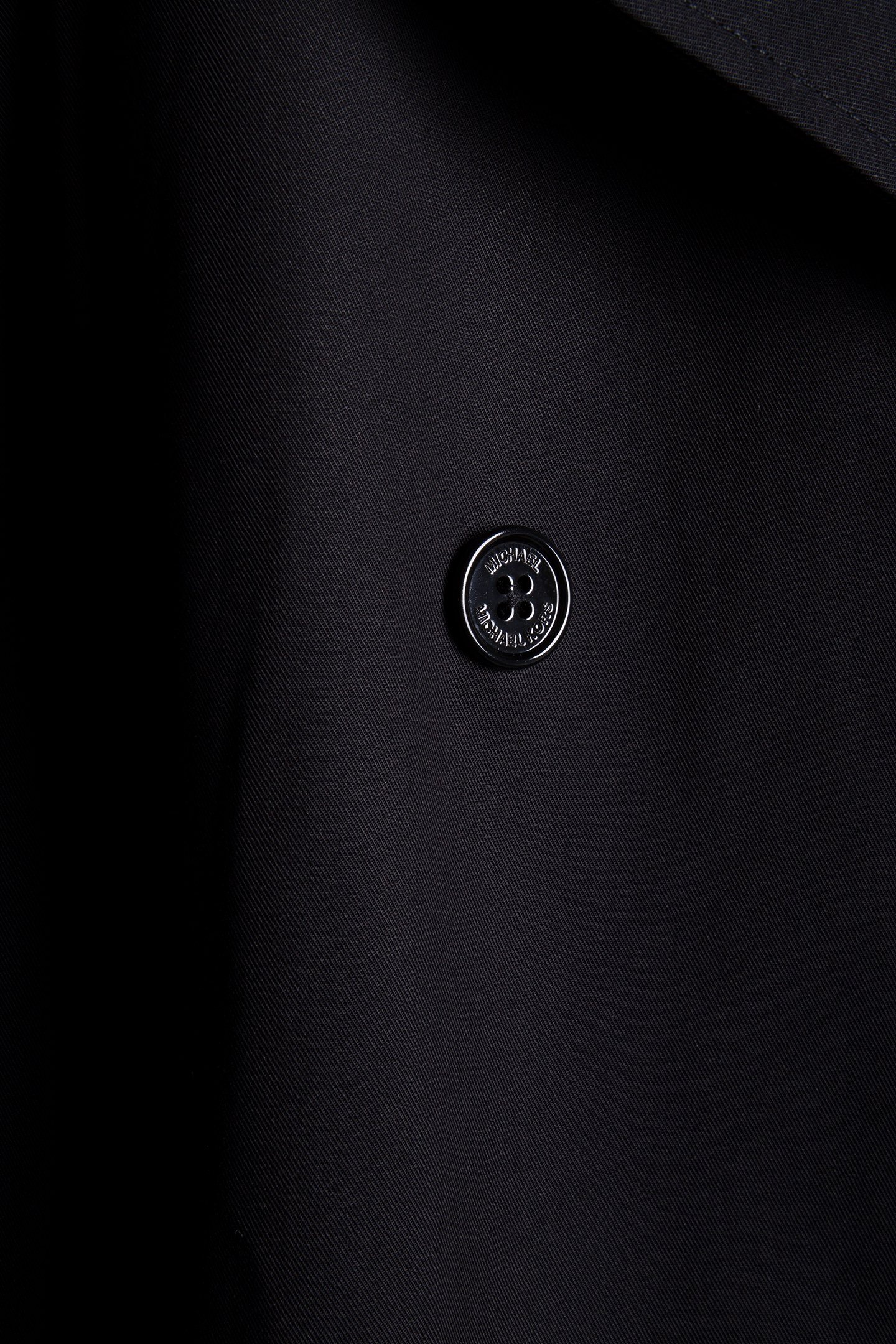 DOUBLE BREASTED OVERSIZED BELTED TRENCH COAT IN BLACK 4