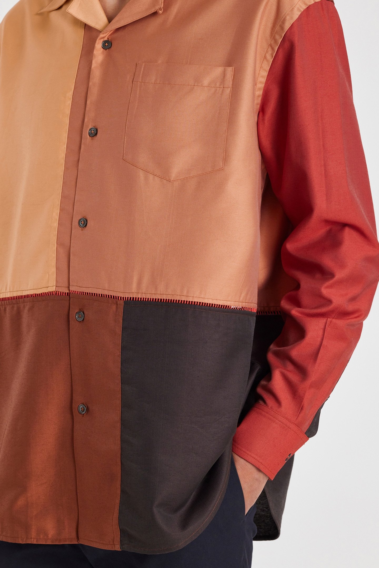 S/C OVERSIZED SHIRT MULTI COLOURED 5