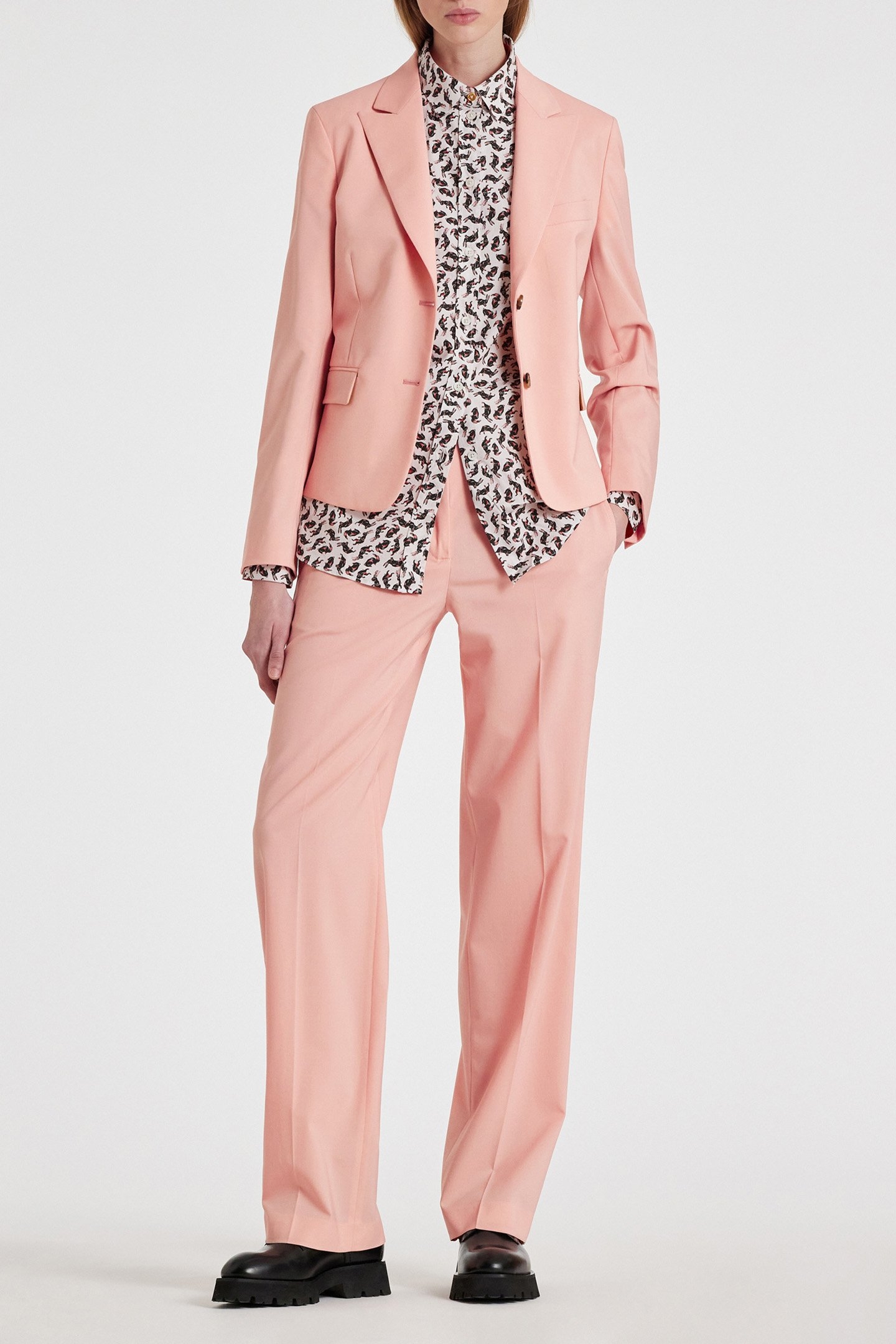 WOMENS TROUSERS POWDER PINK 3