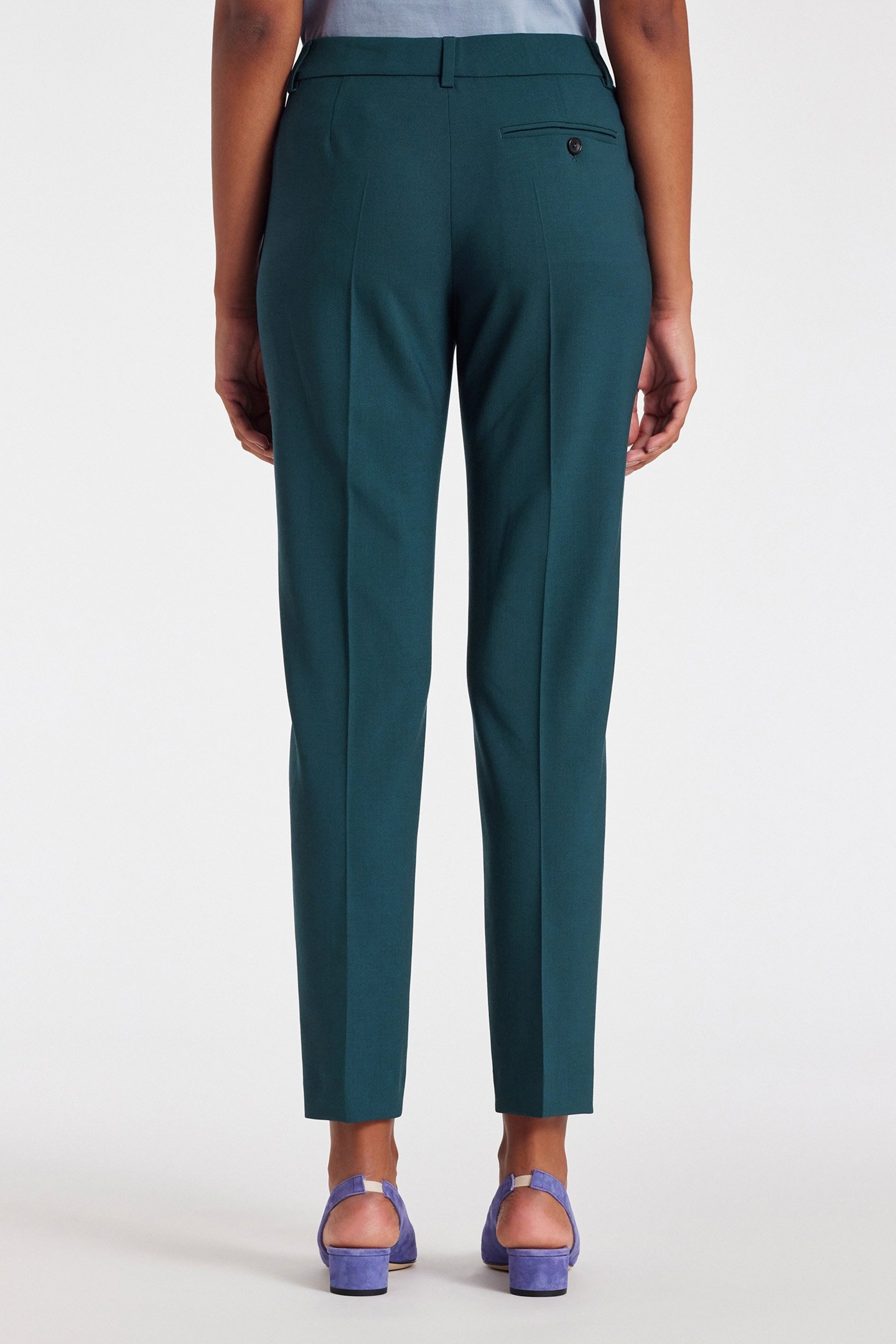TROUSERS PETROL BLUE 2