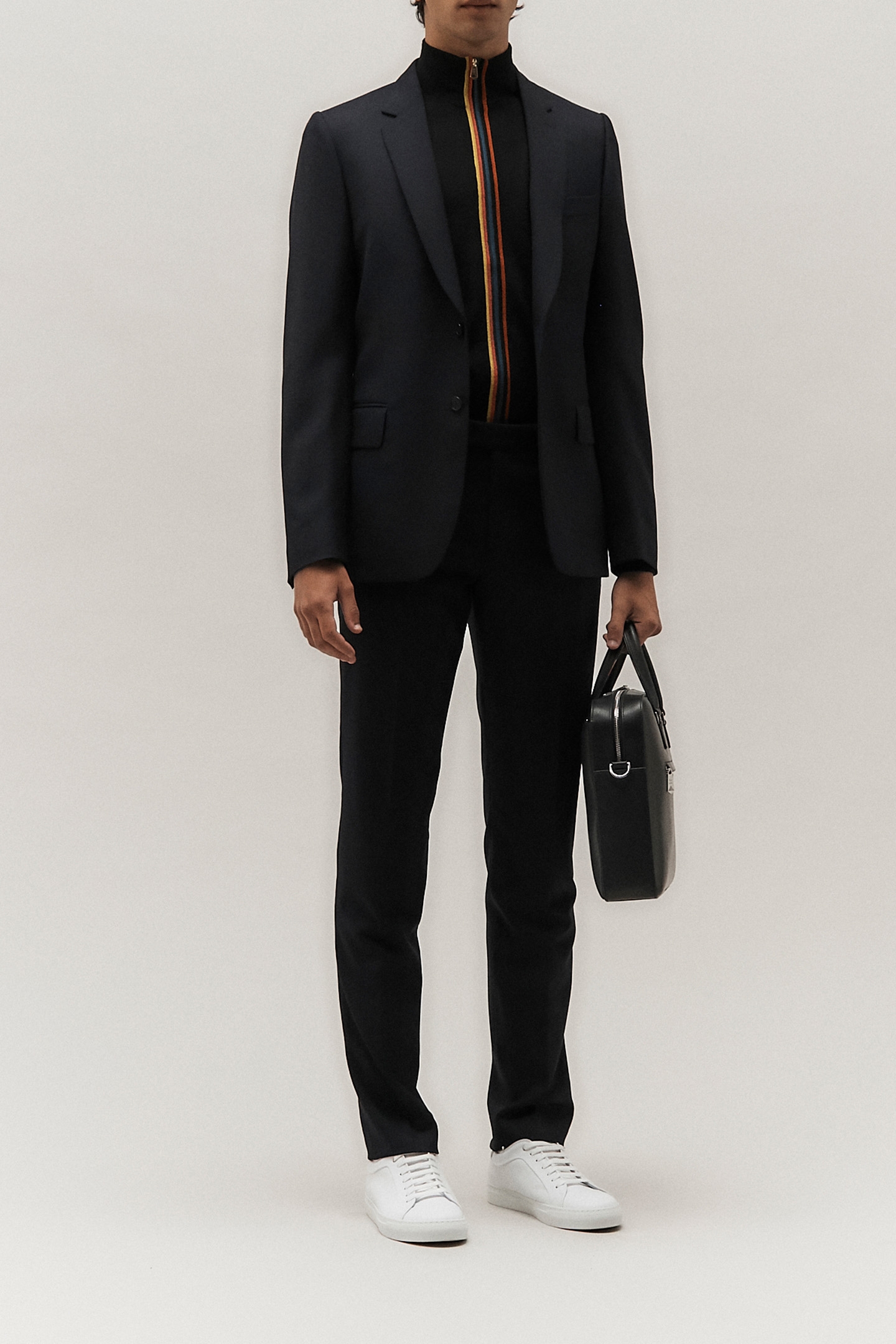 GENTS TAILORED FIT 2 BTN JACKET VERY DARK NAVY 1