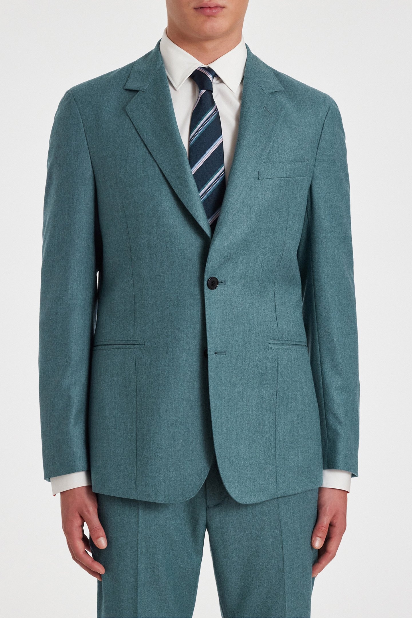 2 BUTTON JACKET COBALT BLUE 1