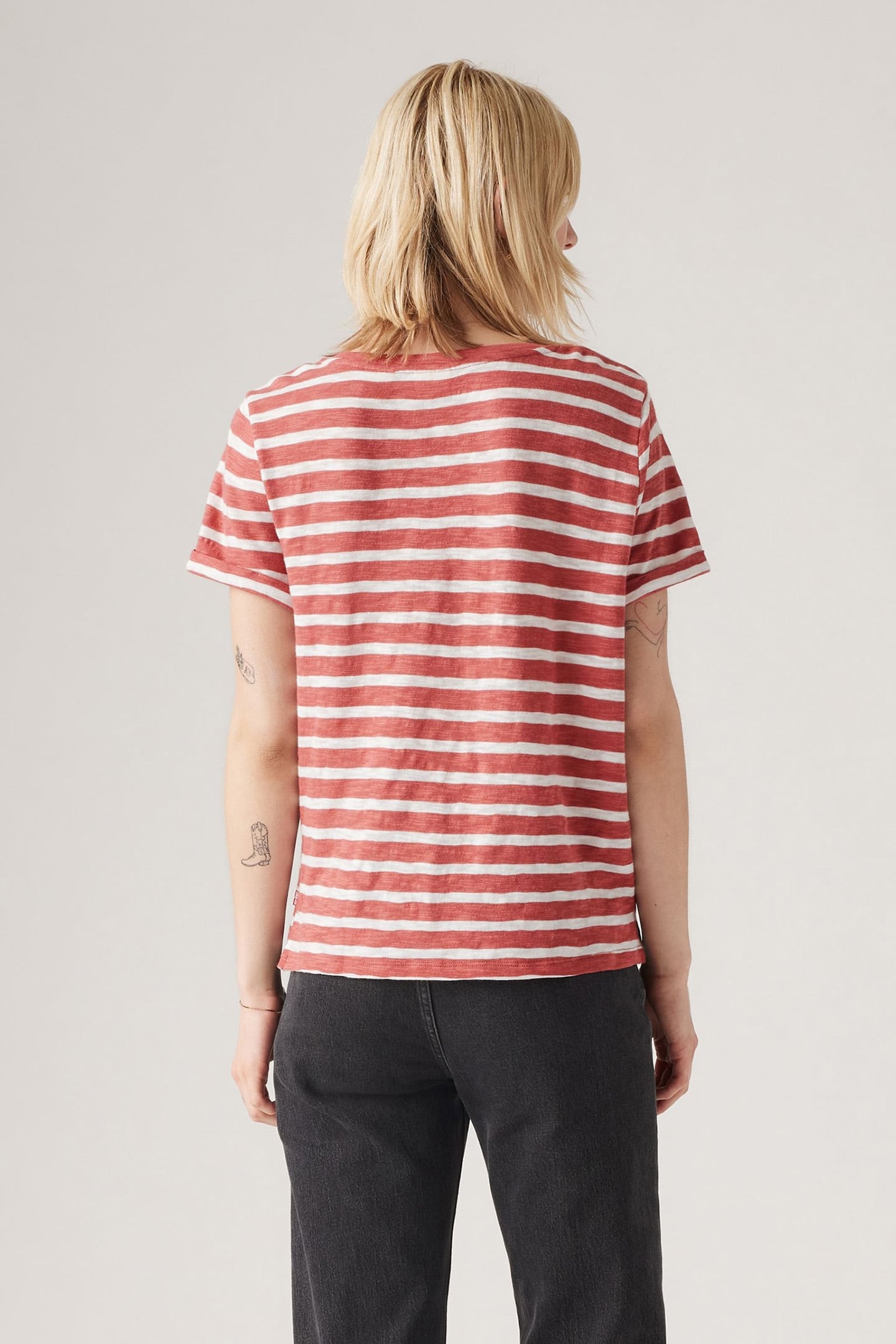 MARGOT TEE CAPTAIN STRIPE MARSALA STRIPE 2