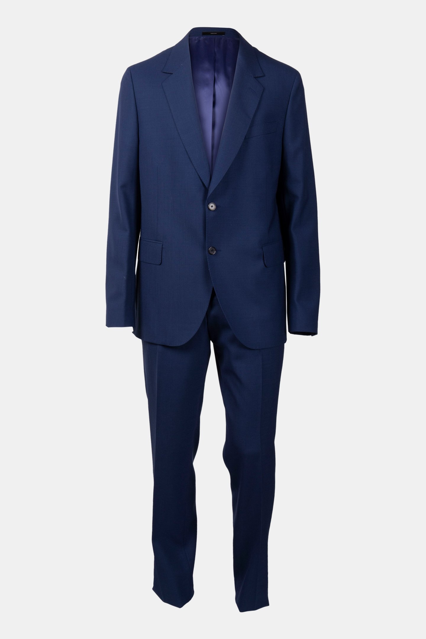 MENS 2 BUTTON SUIT INDIGO 3