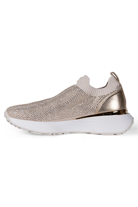 ARI SLIP ON SHOES IN PALE GOLD 3