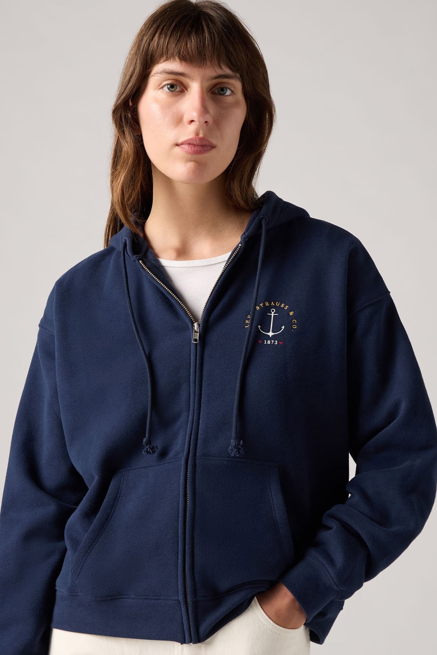 GRAPHIC EVERYDAY ZIP ANCHOR EMBROIDERY 6