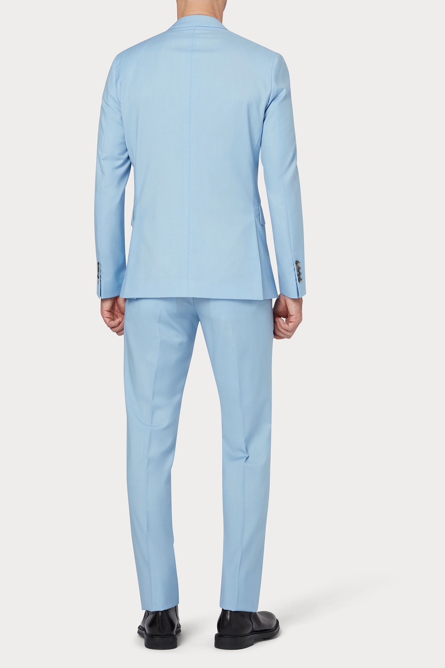 GENTS 2 BUTTON SUIT TURQUOISE 2