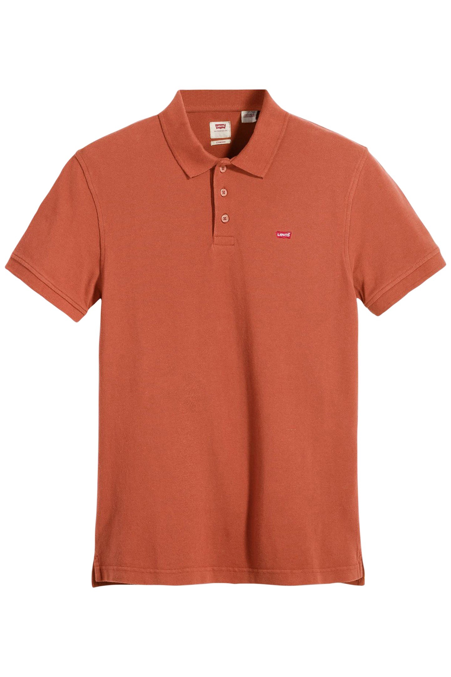 LEVIS HM POLO ETRUSCAN RED PIQUE 3