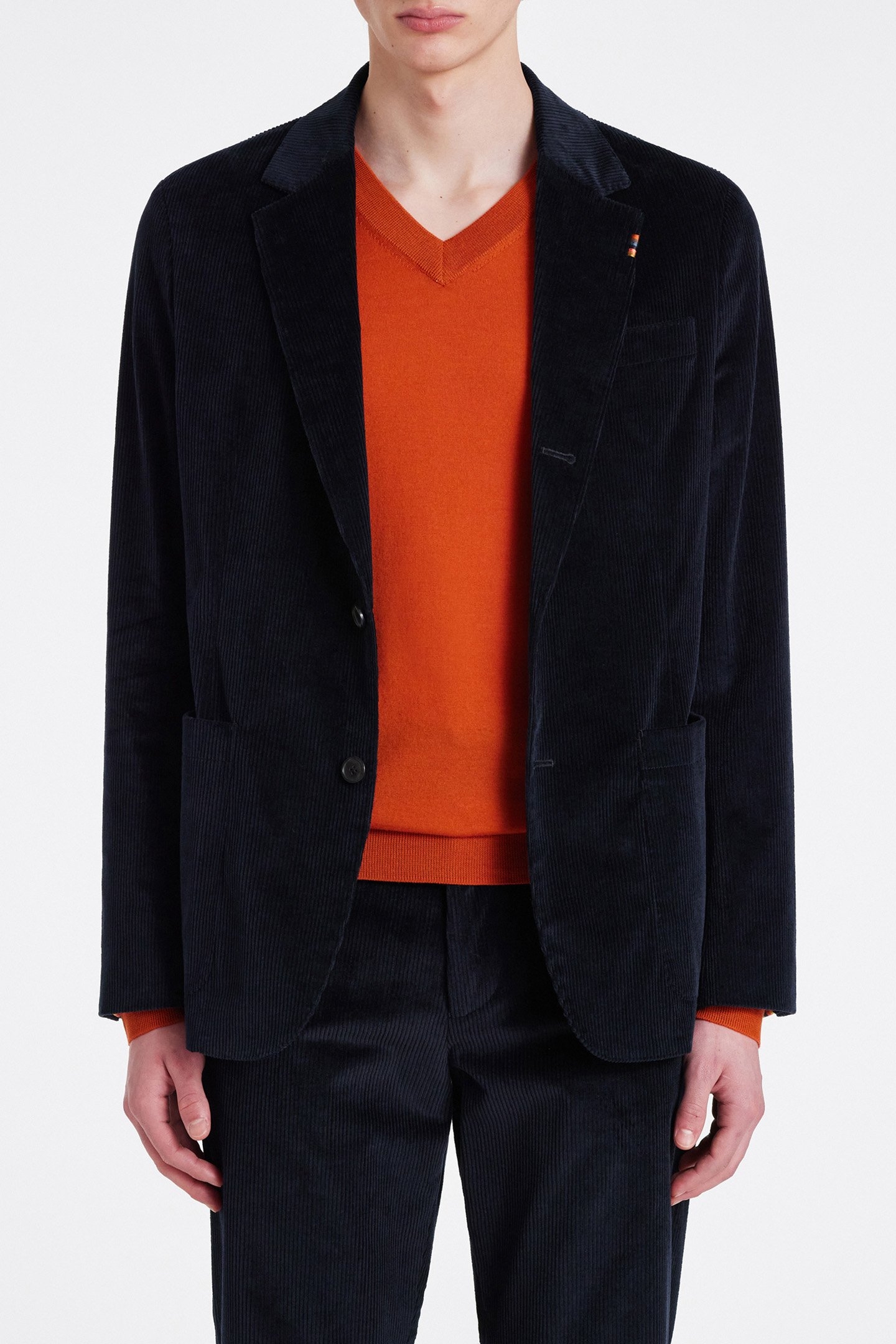 MENS 2BTN SB JACKET NAVY 1