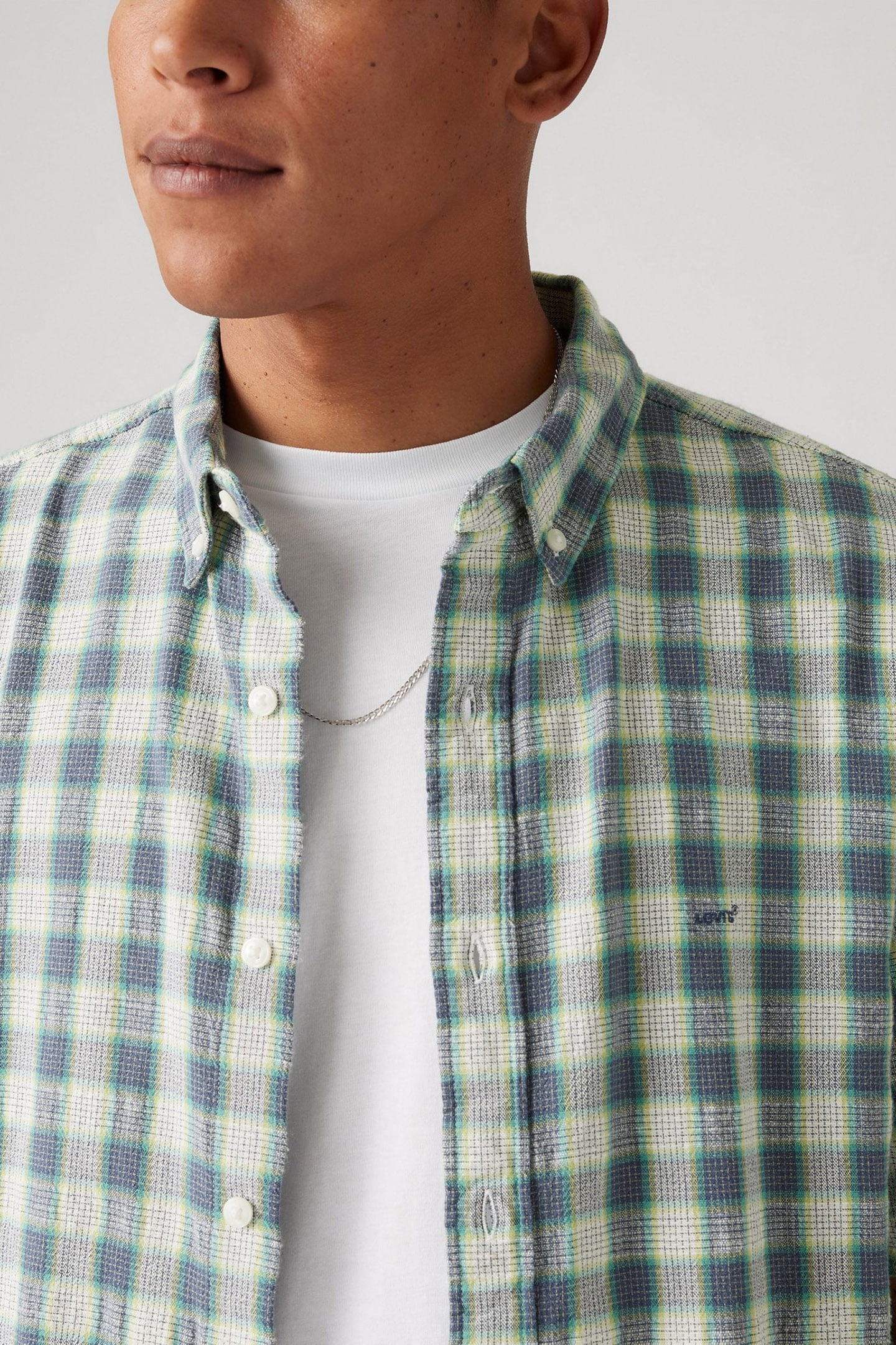SS AUTHENTIC BUTTON DOWN XAVIER PLAID 5