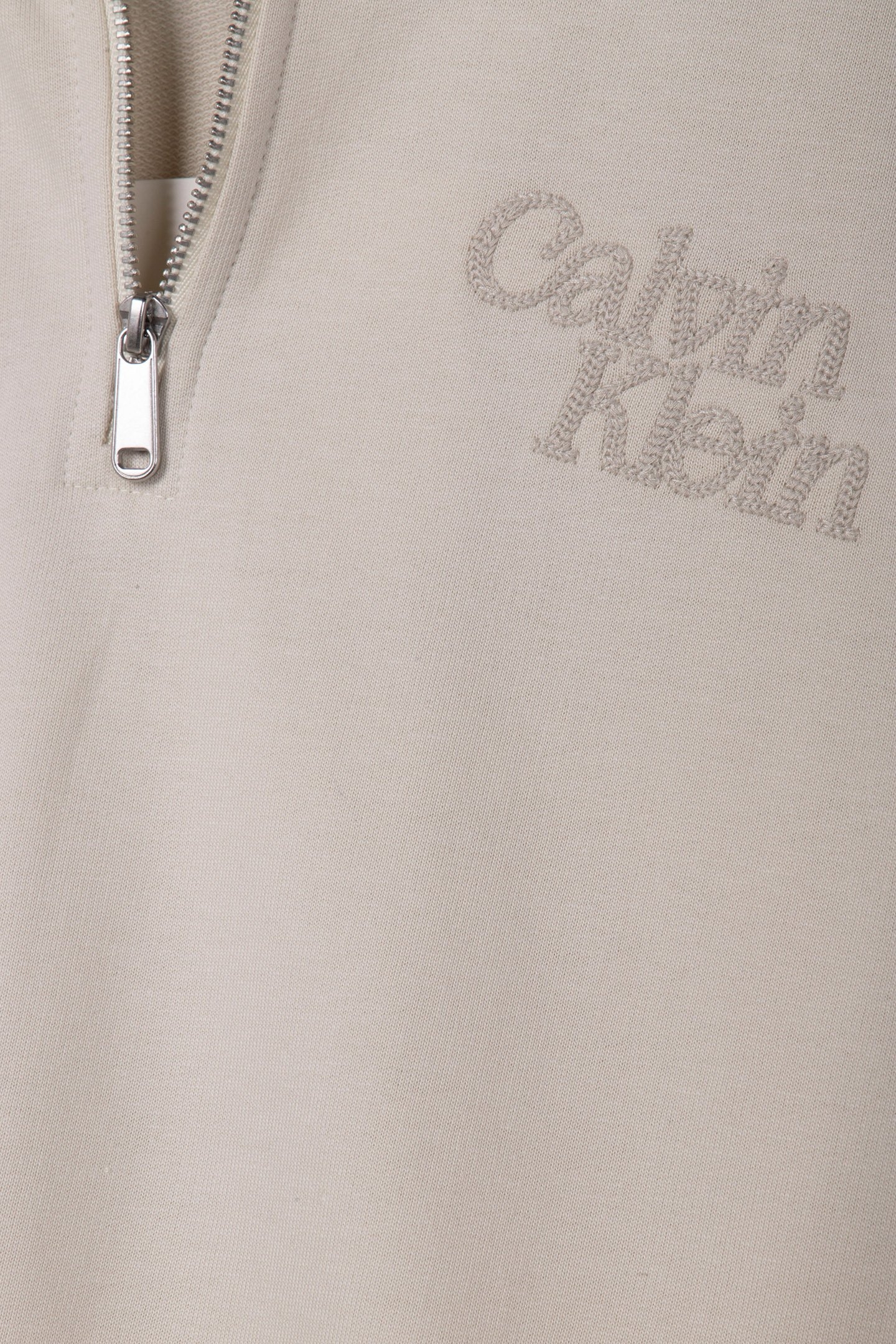 LS FRENCH TERRY POLO BONE WHITE 5