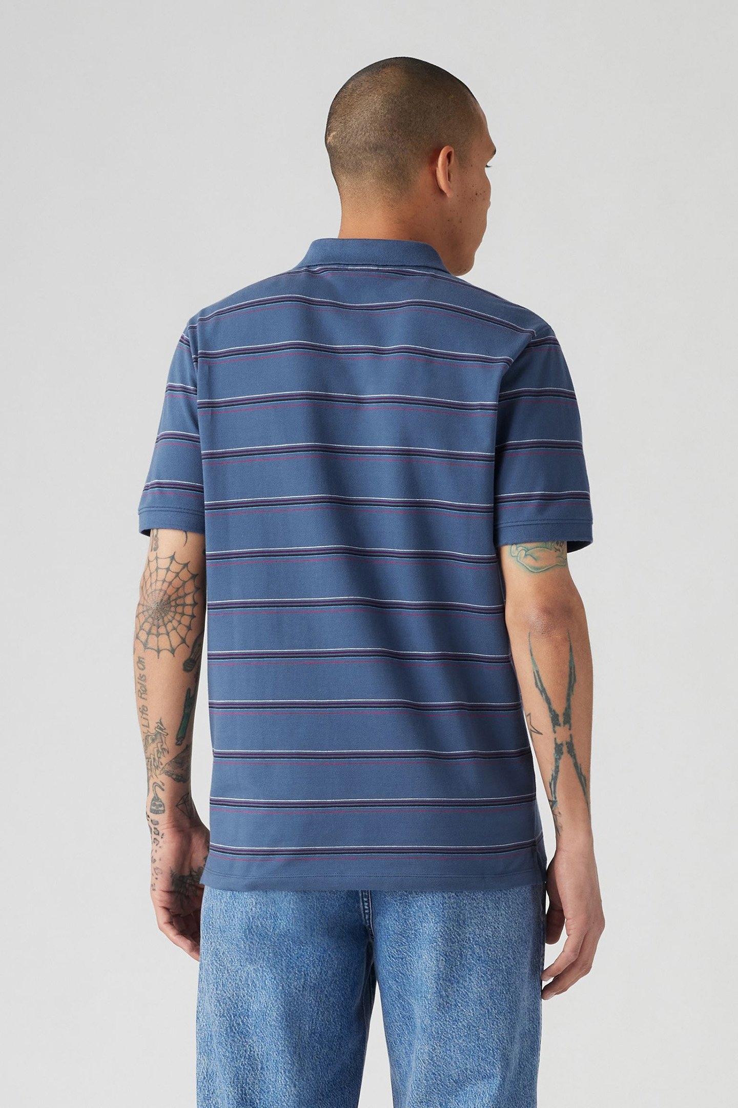 SLIM HOUSEMARK POLO ELLIOT STRIPE SARGAS 2