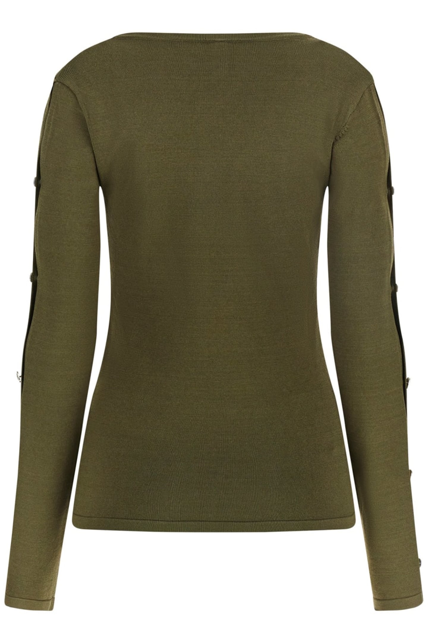 MARCIANO BY GUESS CHIARA CUT OUT LS TO OLIVE MORNING 2