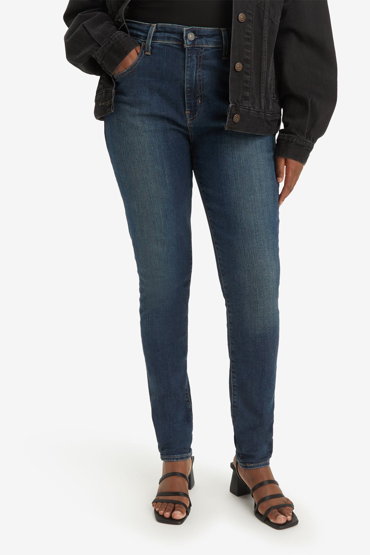 721 HIGH RISE SKINNY BLUE SWELL 1