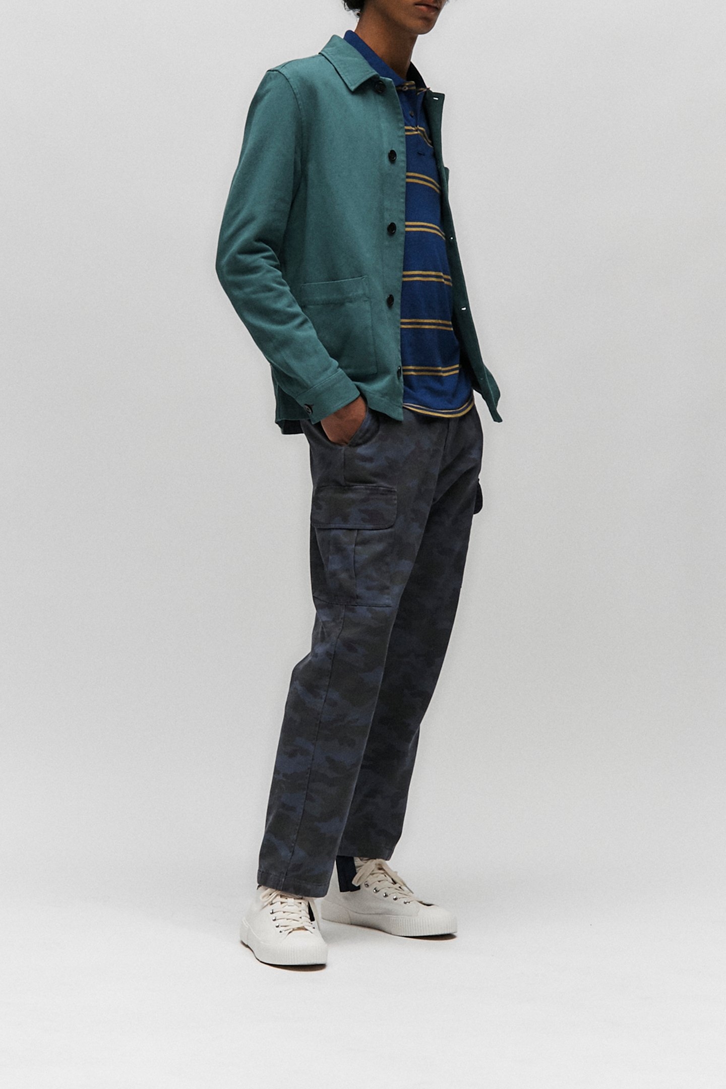 MENS MILITARY TROUSER GREYISH BLUE 3