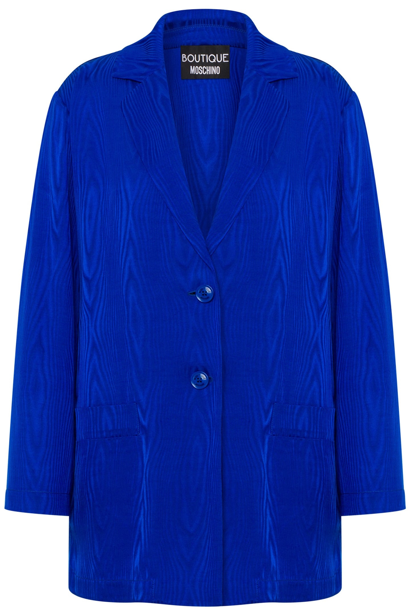 FLUID MOIRÉ JACKET BLUE 3