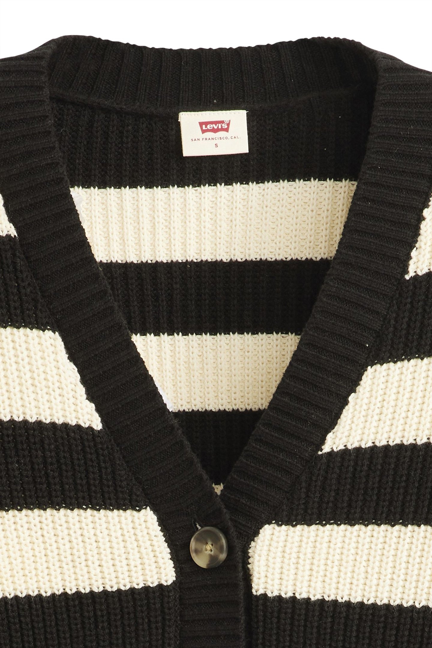 SNOWFLAKE CARDIGAN BUTTERFLY STRIPE CAVIAR 4