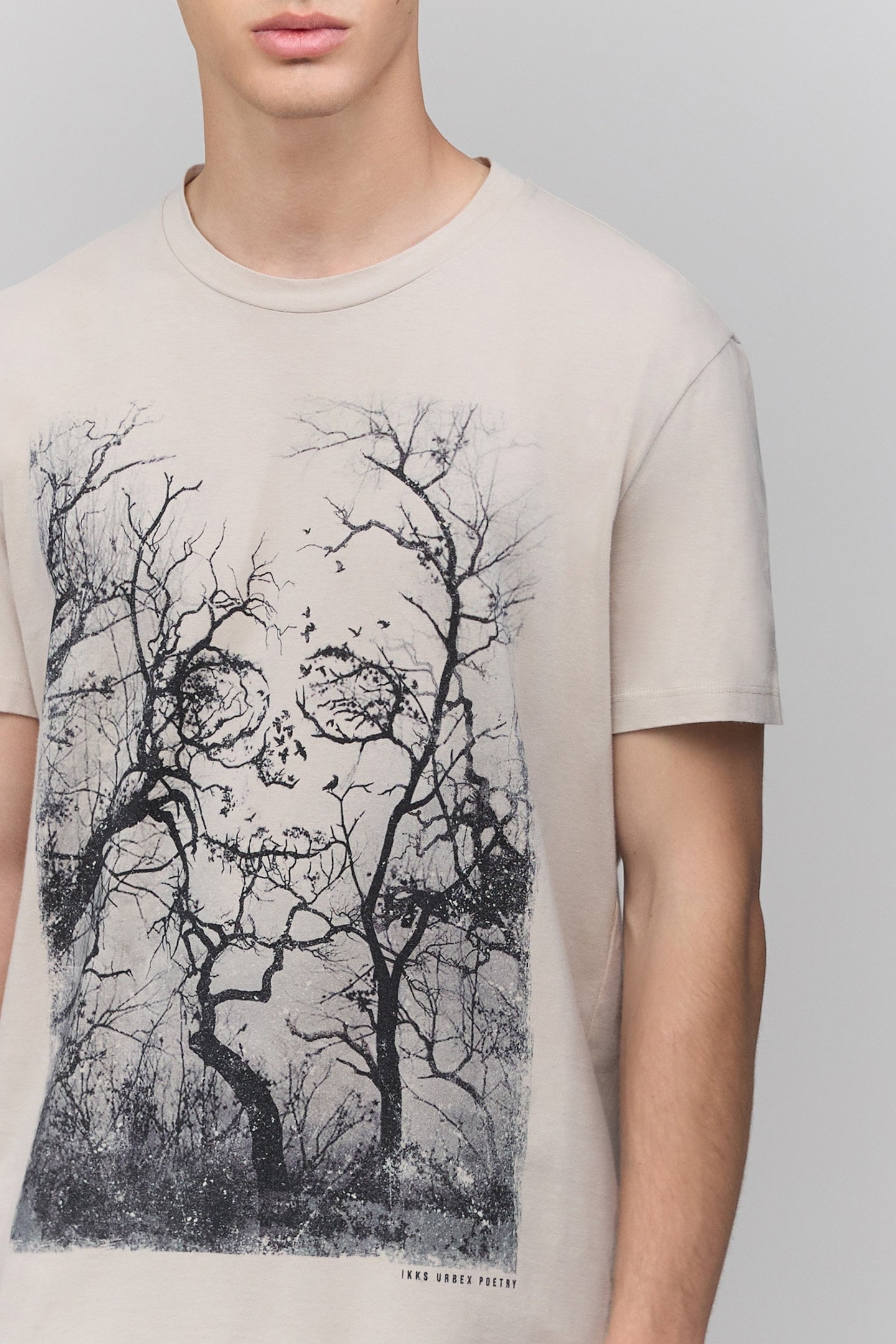 BEIGE TREE T-SHIRT 5