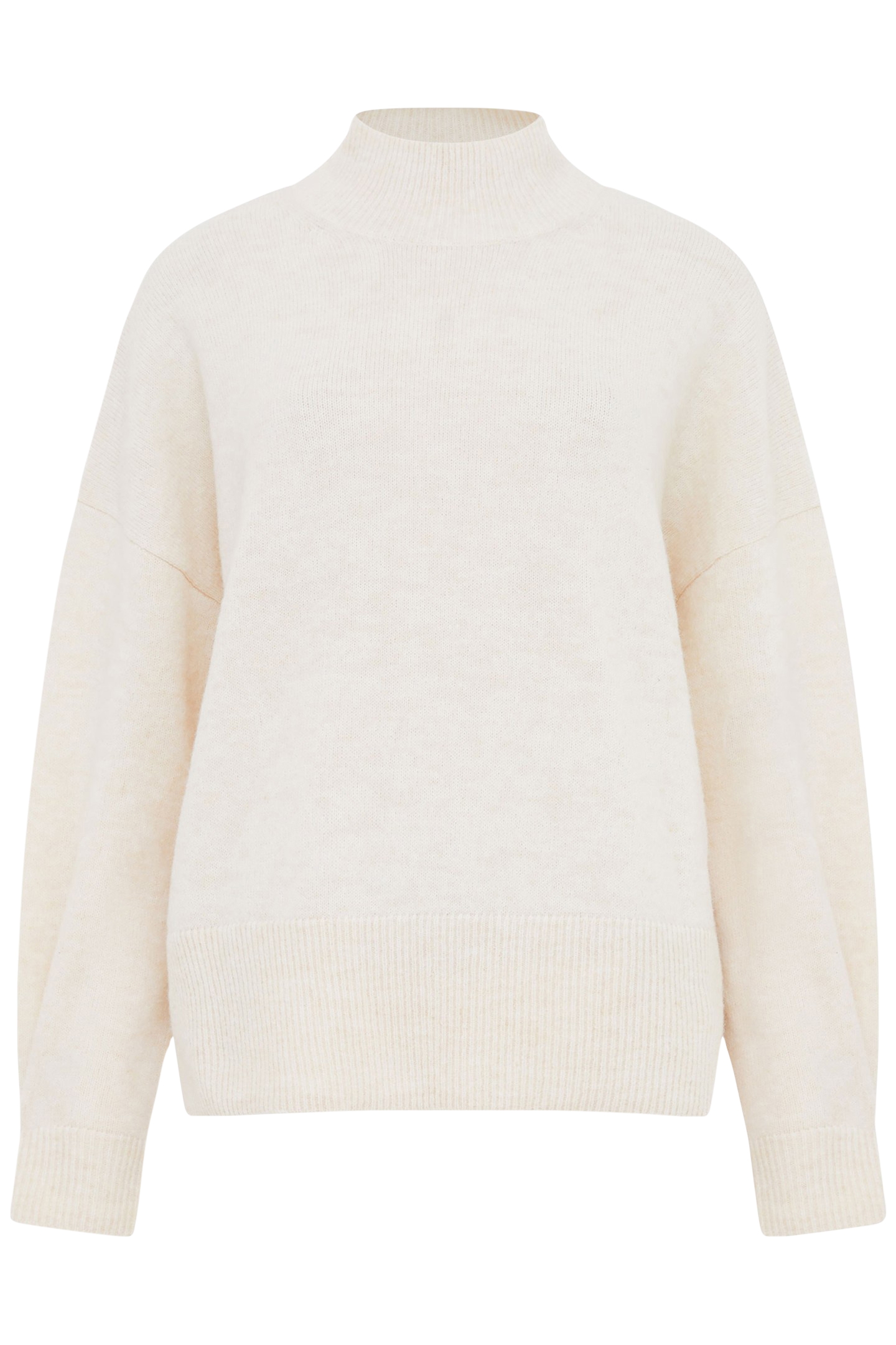 KEZIA PEARL CUFF DETAIL JUMPER CLASSIC CREAM 3