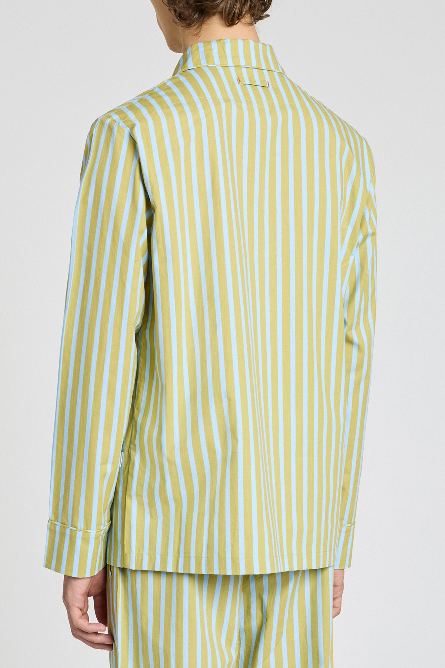 UNISEX PJ TOP L/SLV LEMON YELLOW 2