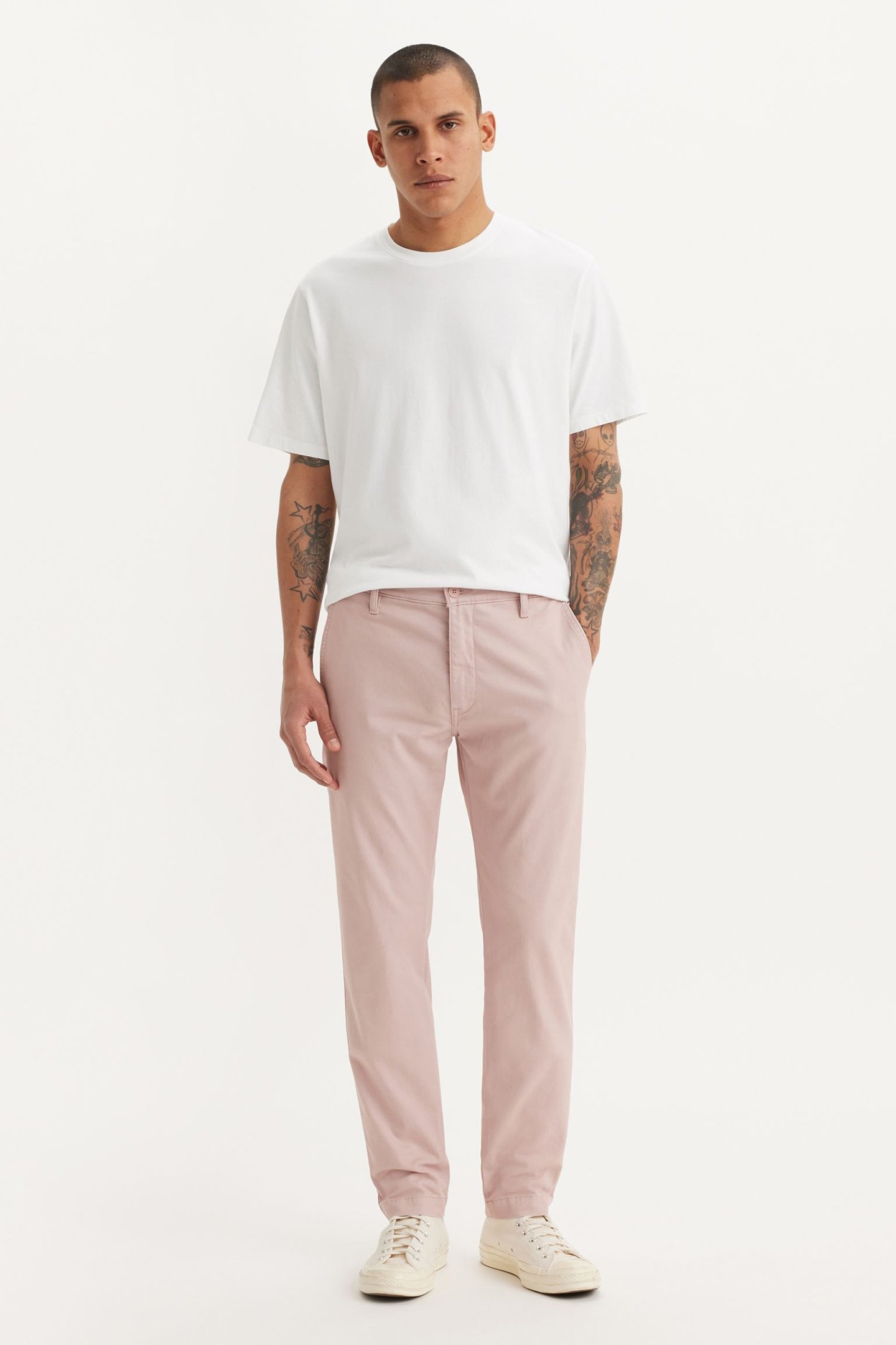 XX CHINO STD III ADOBE ROSE S TWLL 1