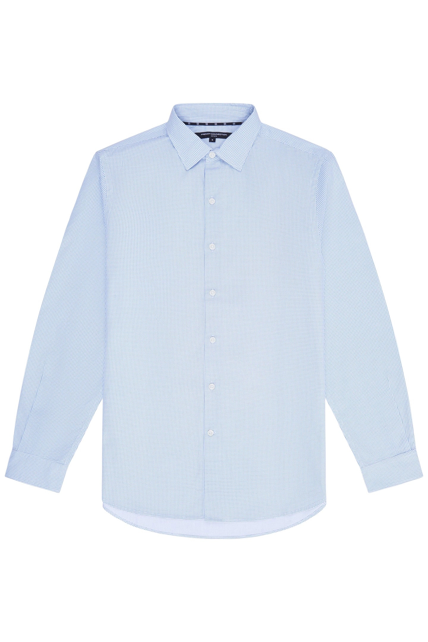 REGULAR FIT/CLASSIC COLLAR BLUE DOT 4