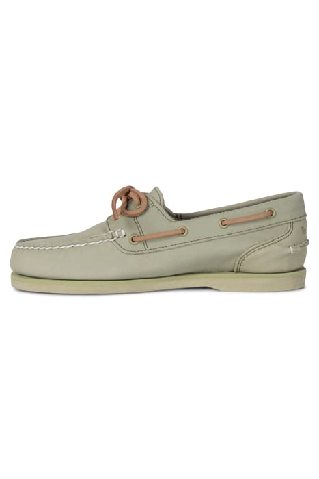 CLASSIC BOAT SHOE LIGHT GREEN NUBUCK 3
