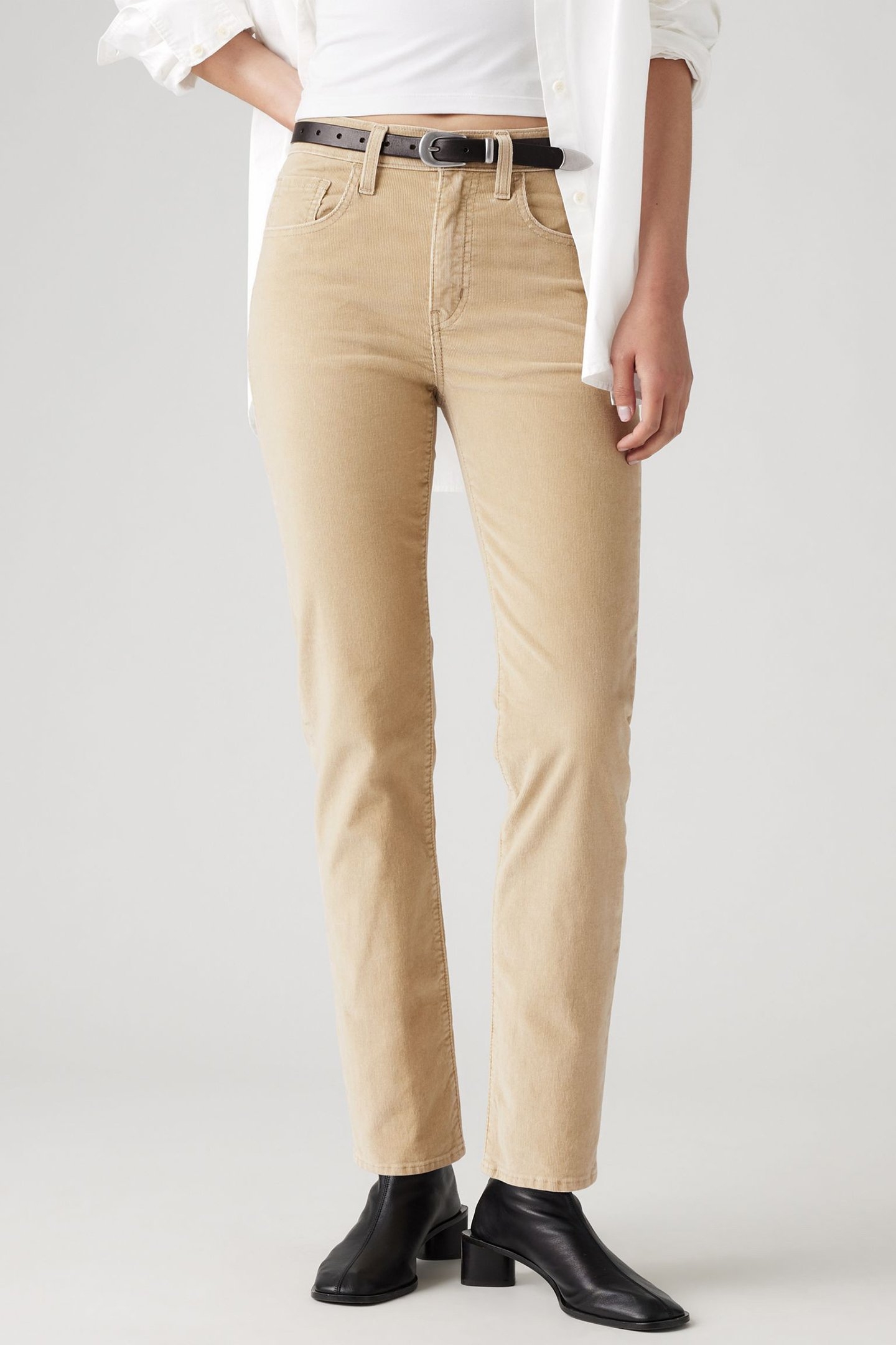 724 HIGH RISE STRAIGHT SAFARI CORDUROY 1