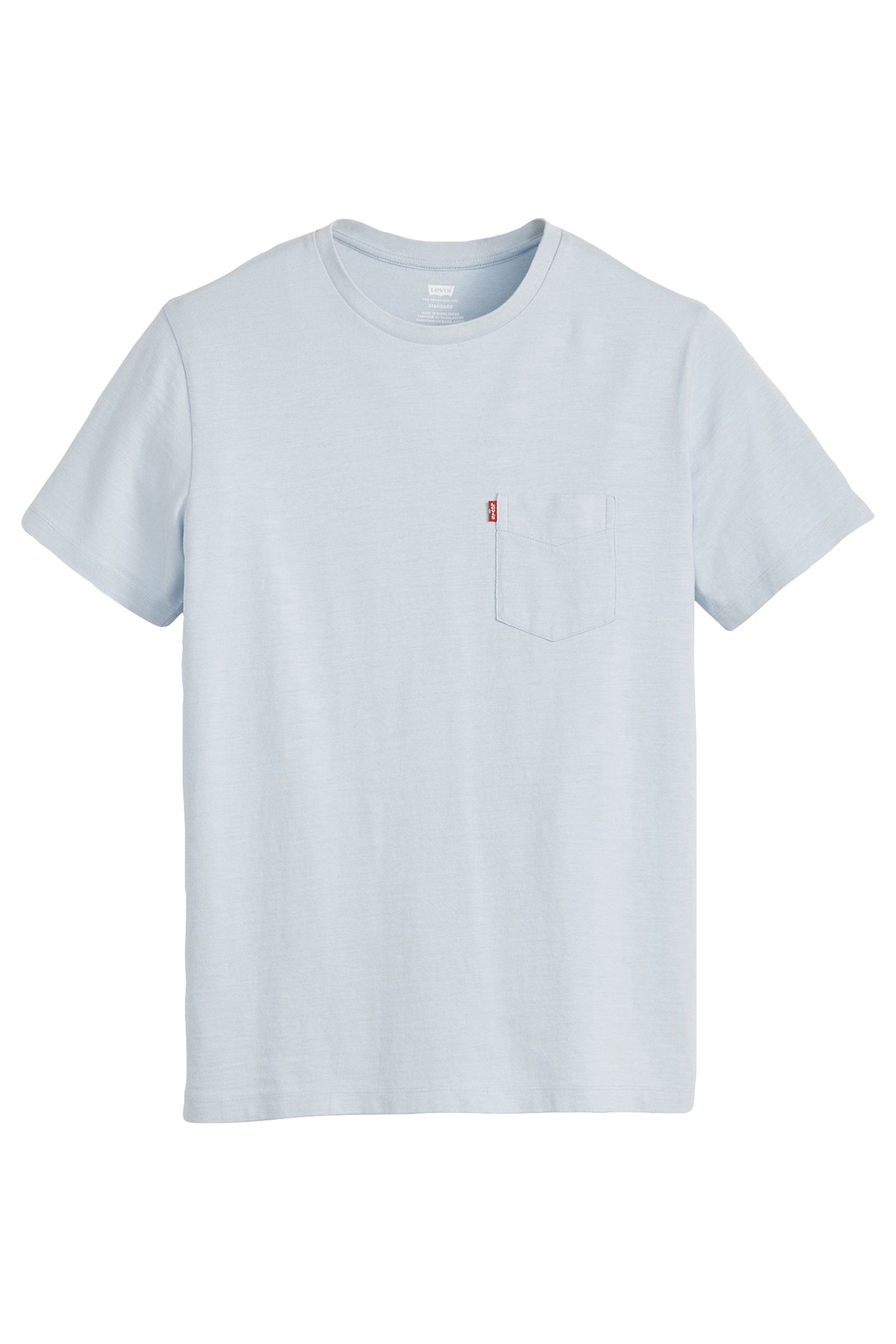 SS CLASSIC POCKET TEE NIAGARA MIST SLUB 3