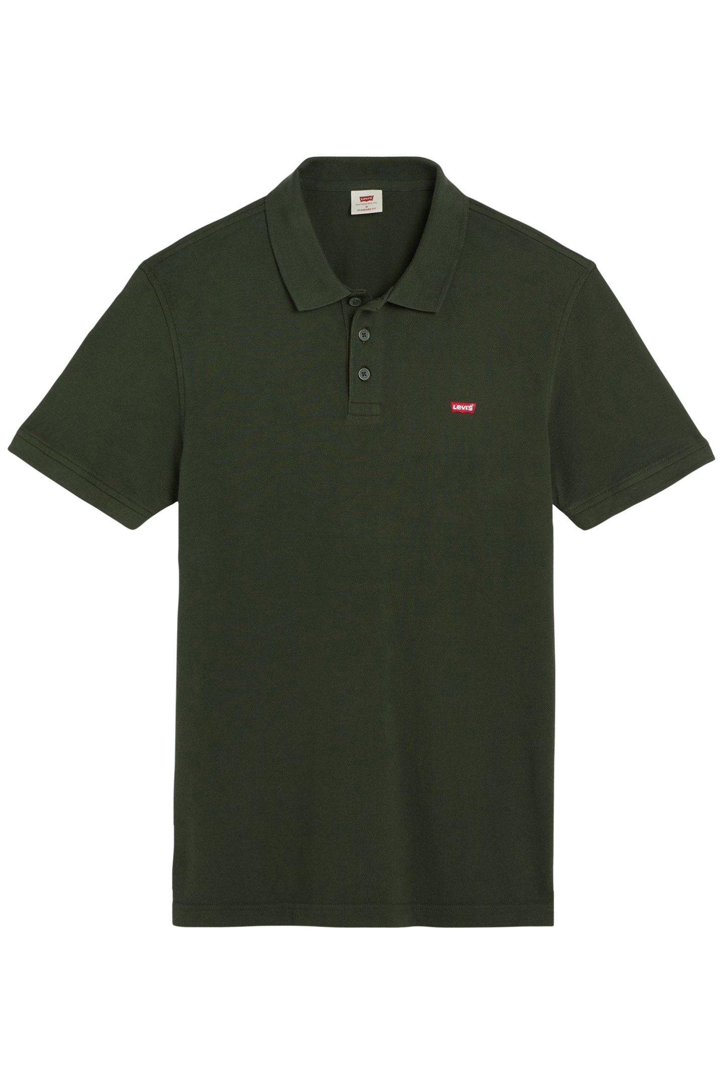 LEVIS HM POLO KOMBU GREEN PIQUE 3