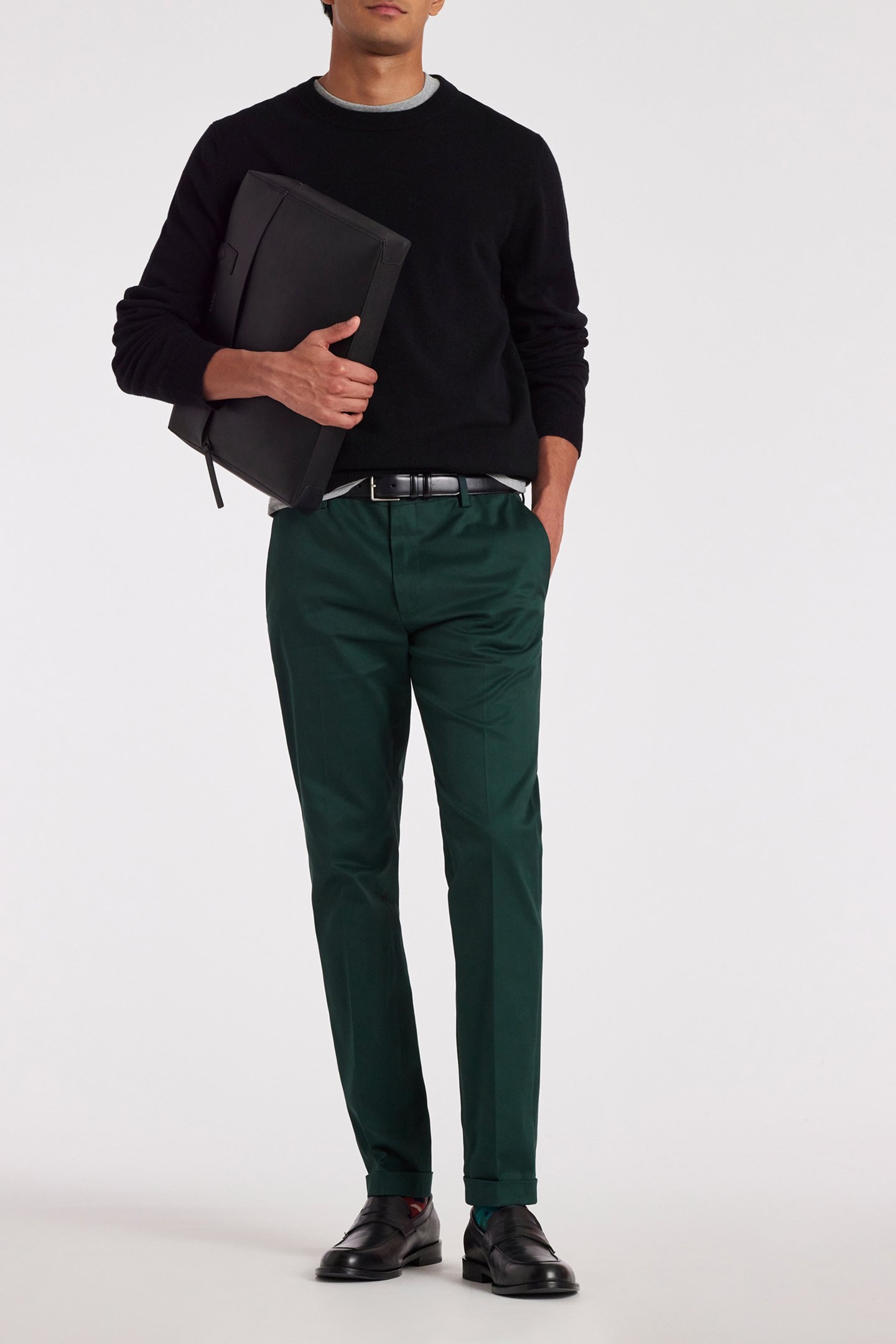 SWEATER CREW NECK BLACK 4