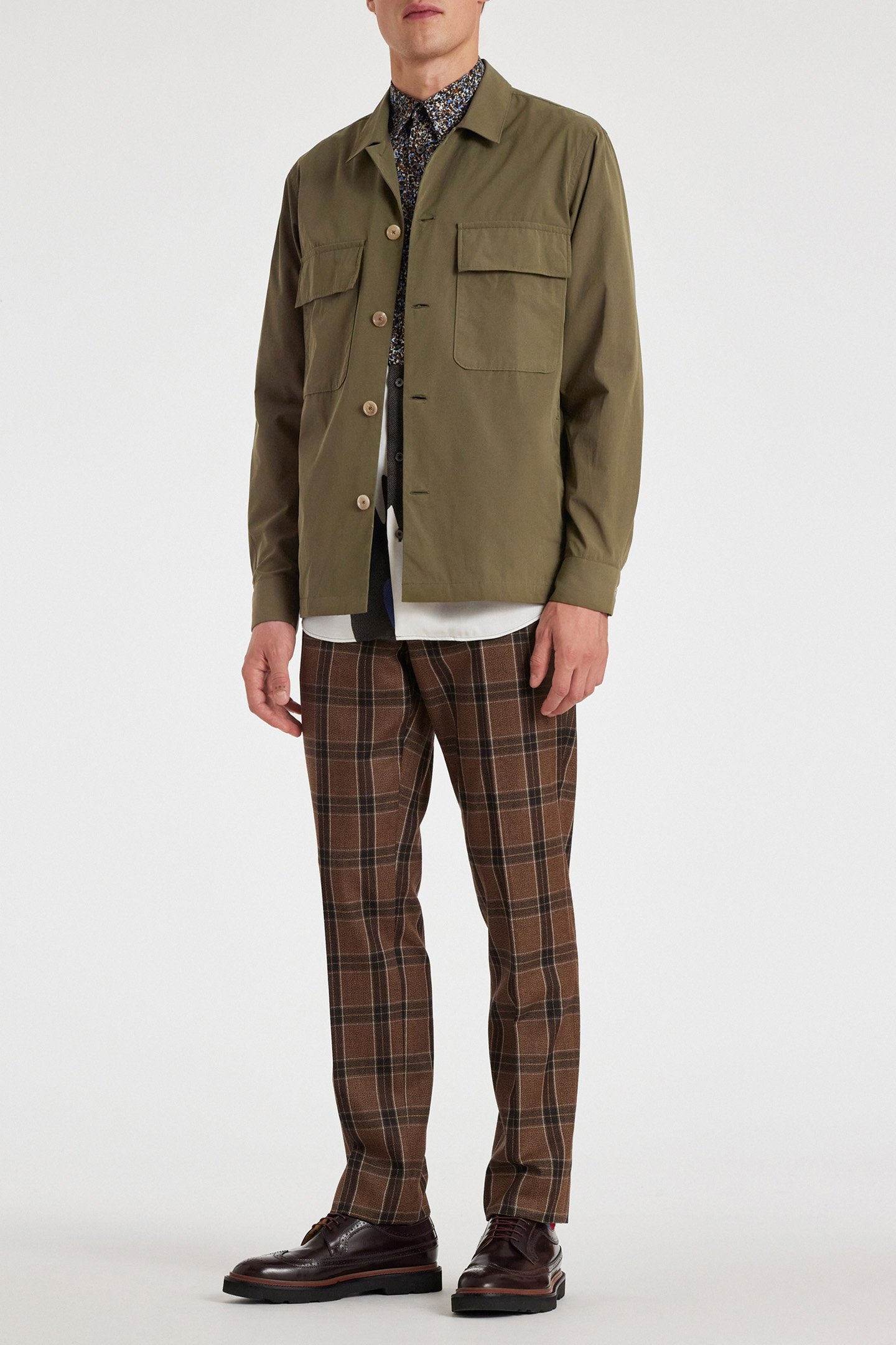 CASUAL FIT SHIRT MILITARY GREEN 3