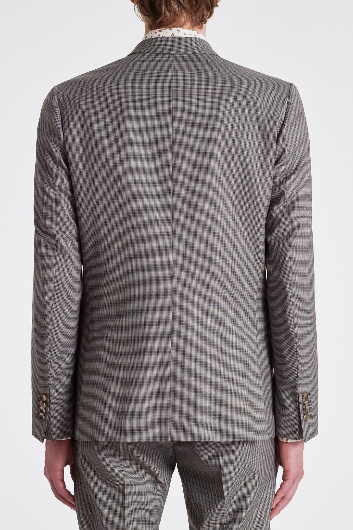 MENS TAILORED FIT 2 BTN JACKET TAUPE 2