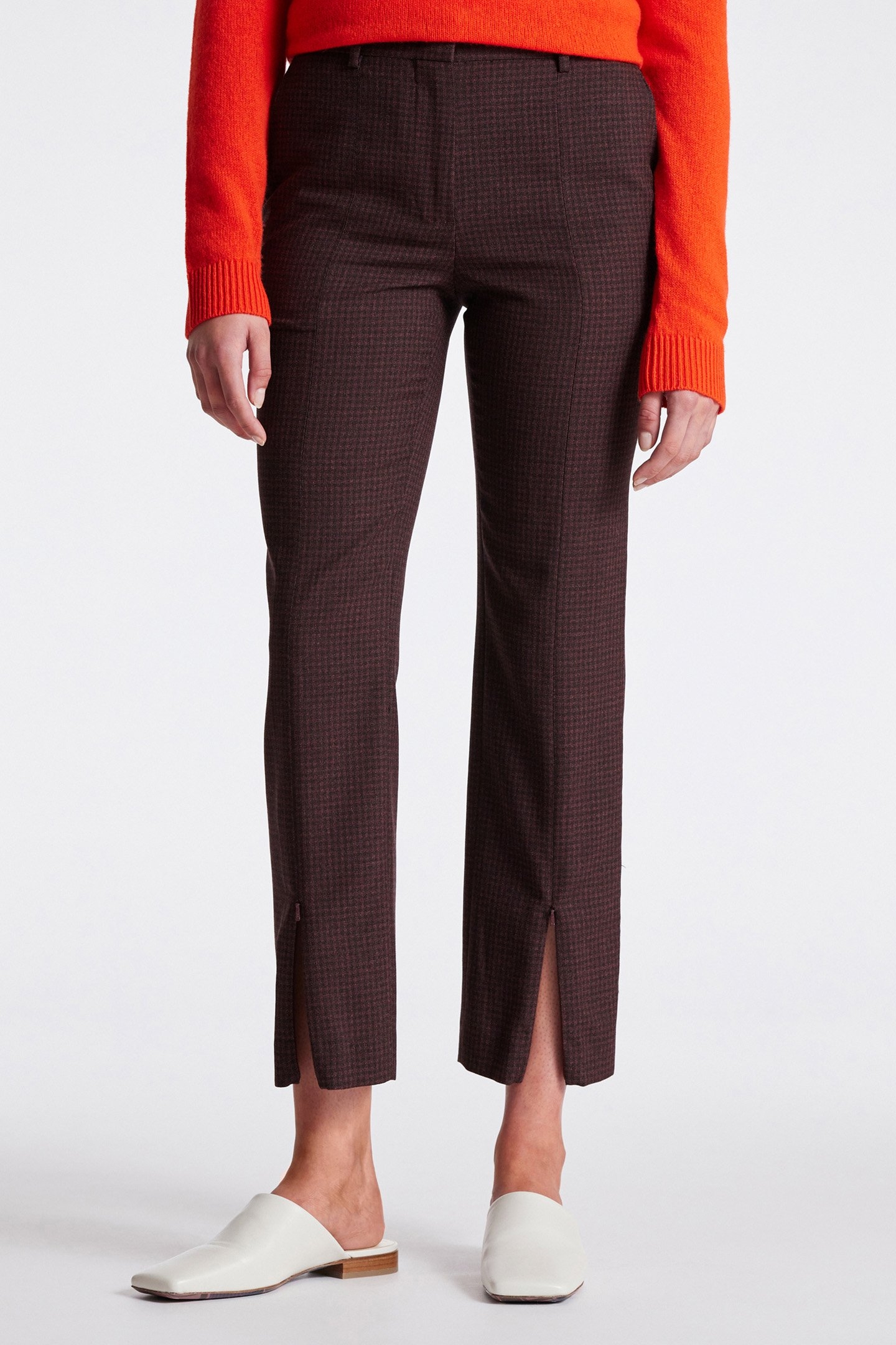 WOMENS TROUSER BURGUNDY/ BORDE 1