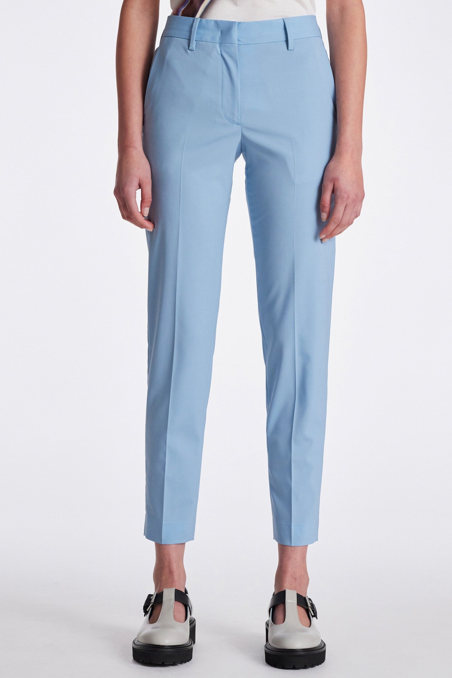 WOMENS TROUSERS LIGHT BLUE 1