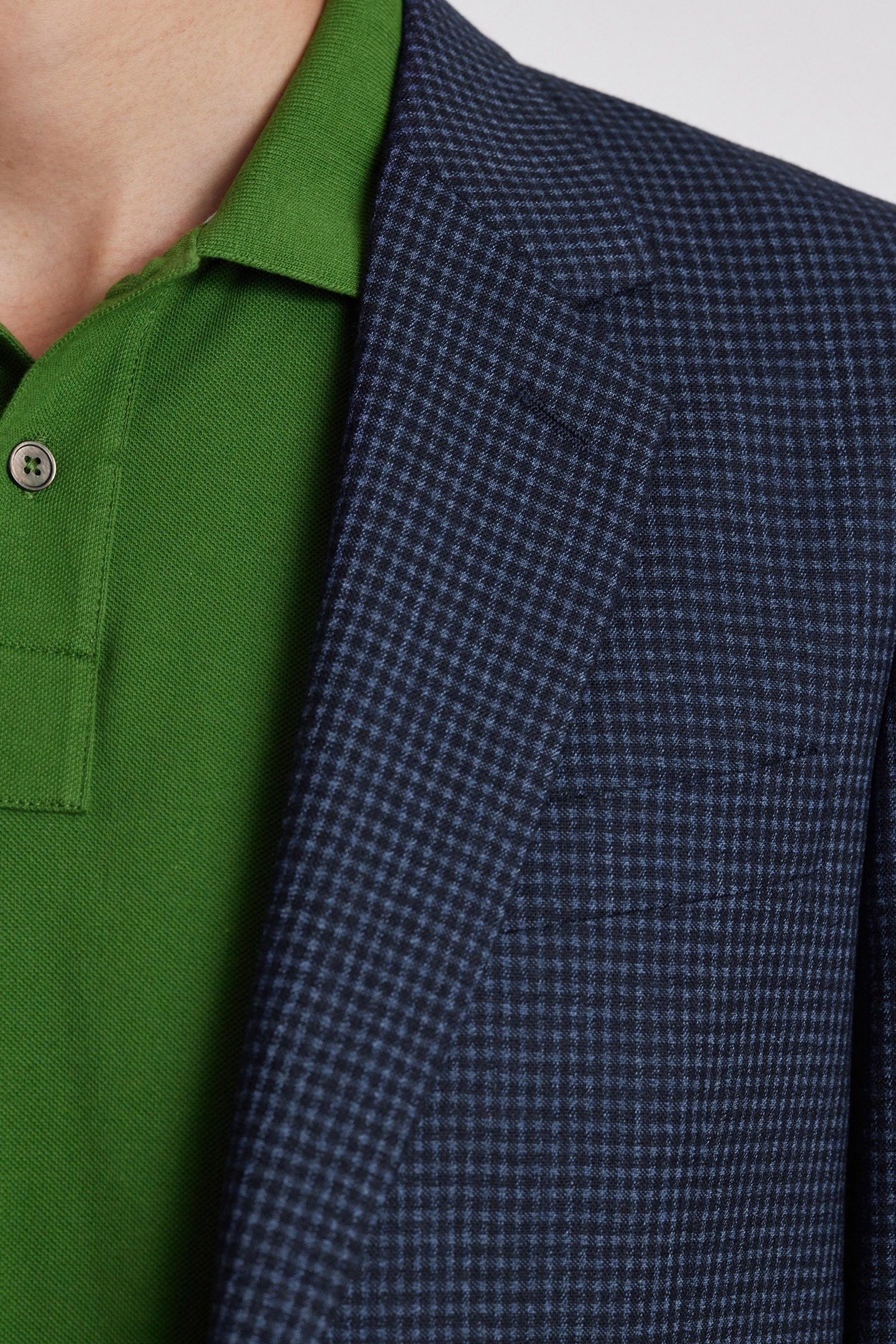 MENS JACKET UNLINED GREYISH BLUE 5