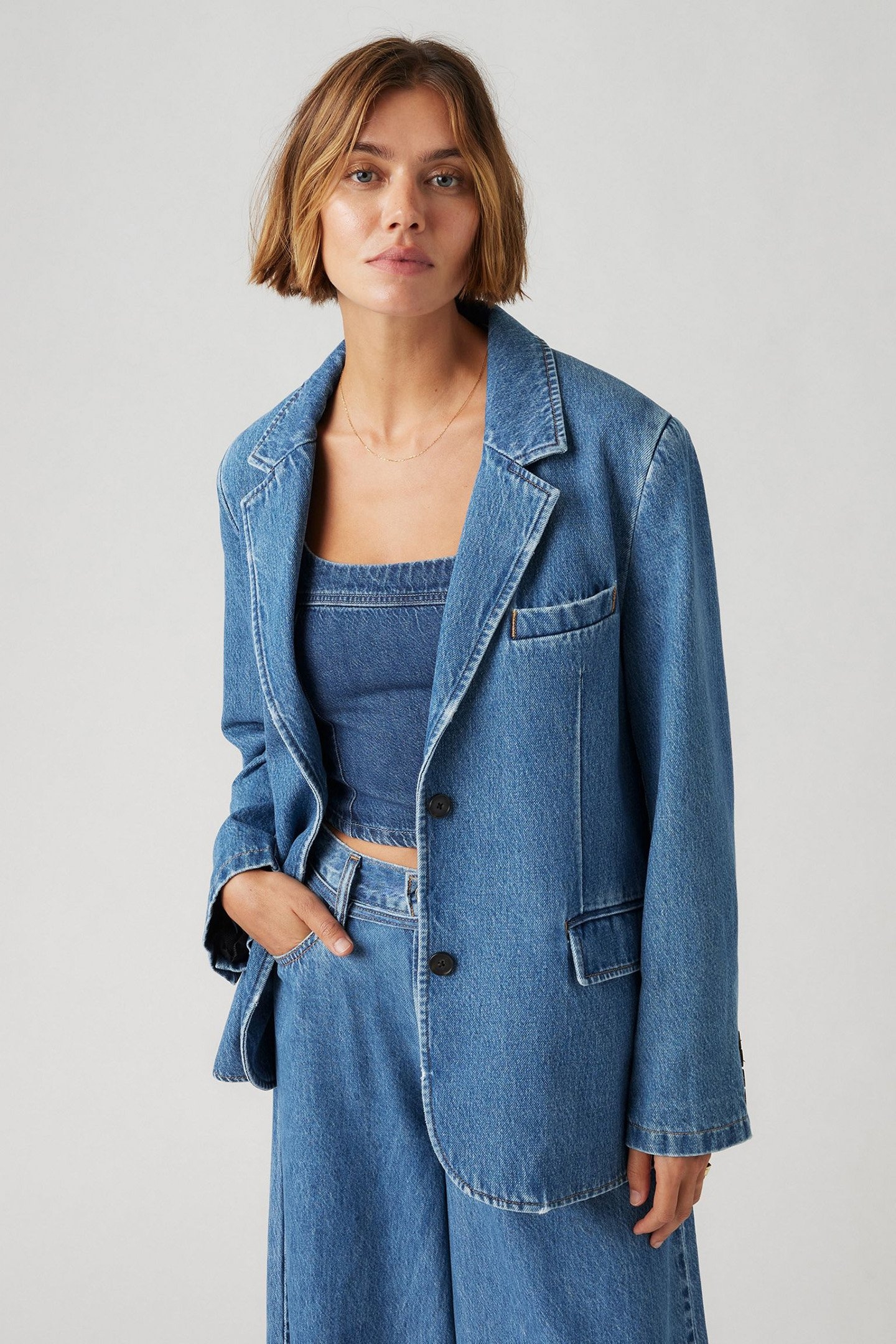 STELLA RELAXED BLAZER FOOLISH LOVE BLAZE 4