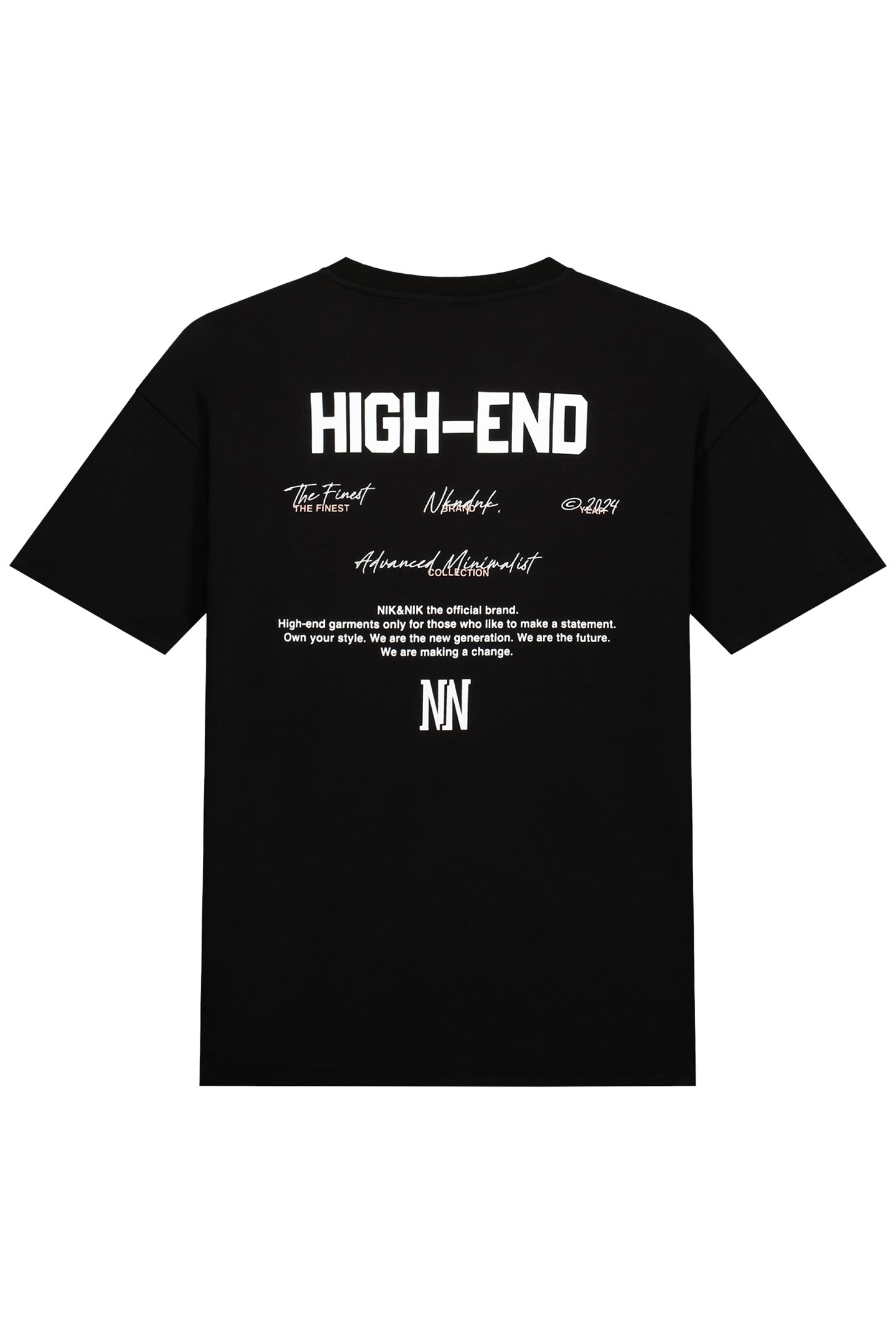 HIGH END T-SHIRT BLACK 4