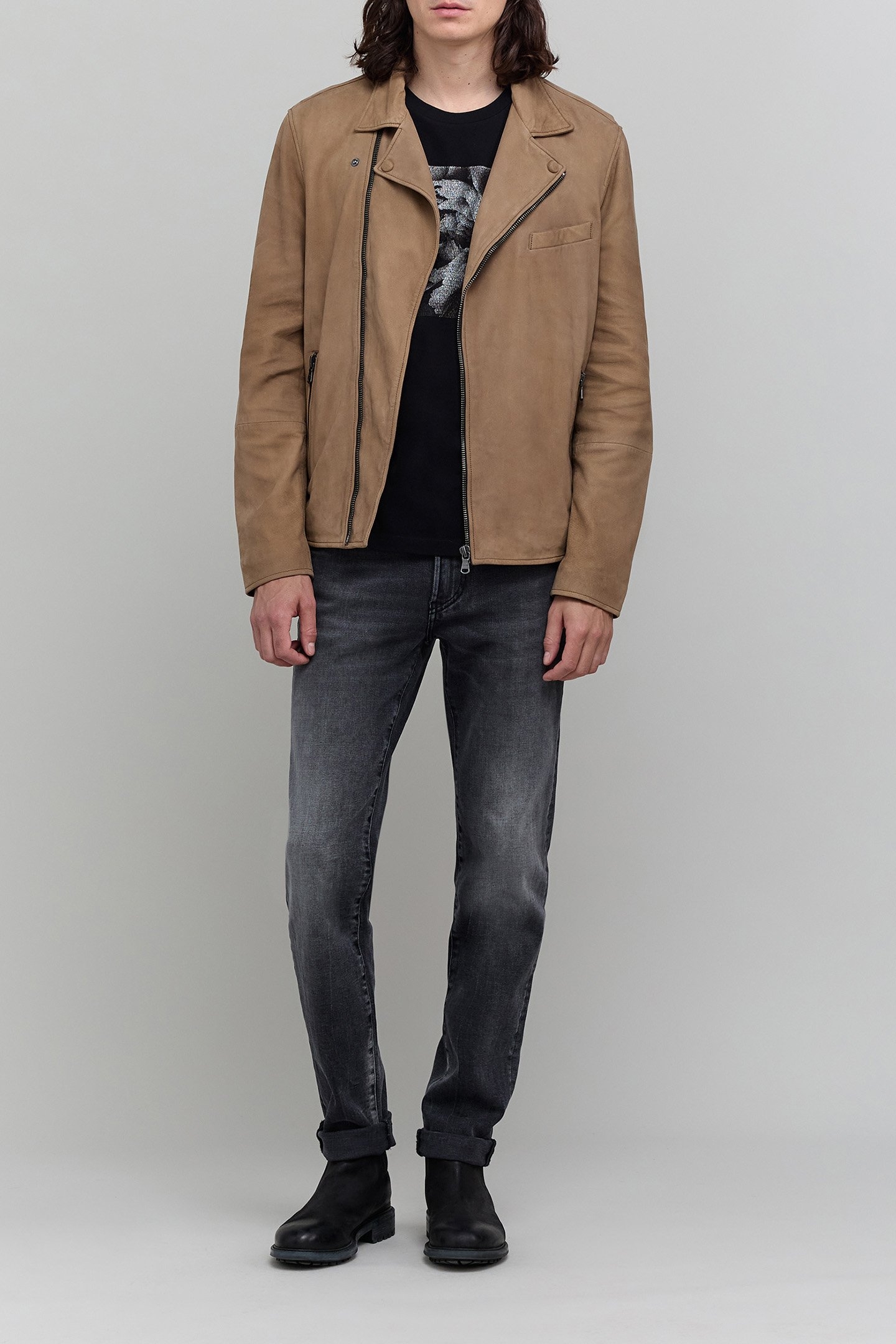 BLACK MAXI FLOWER T-SHIRT 6