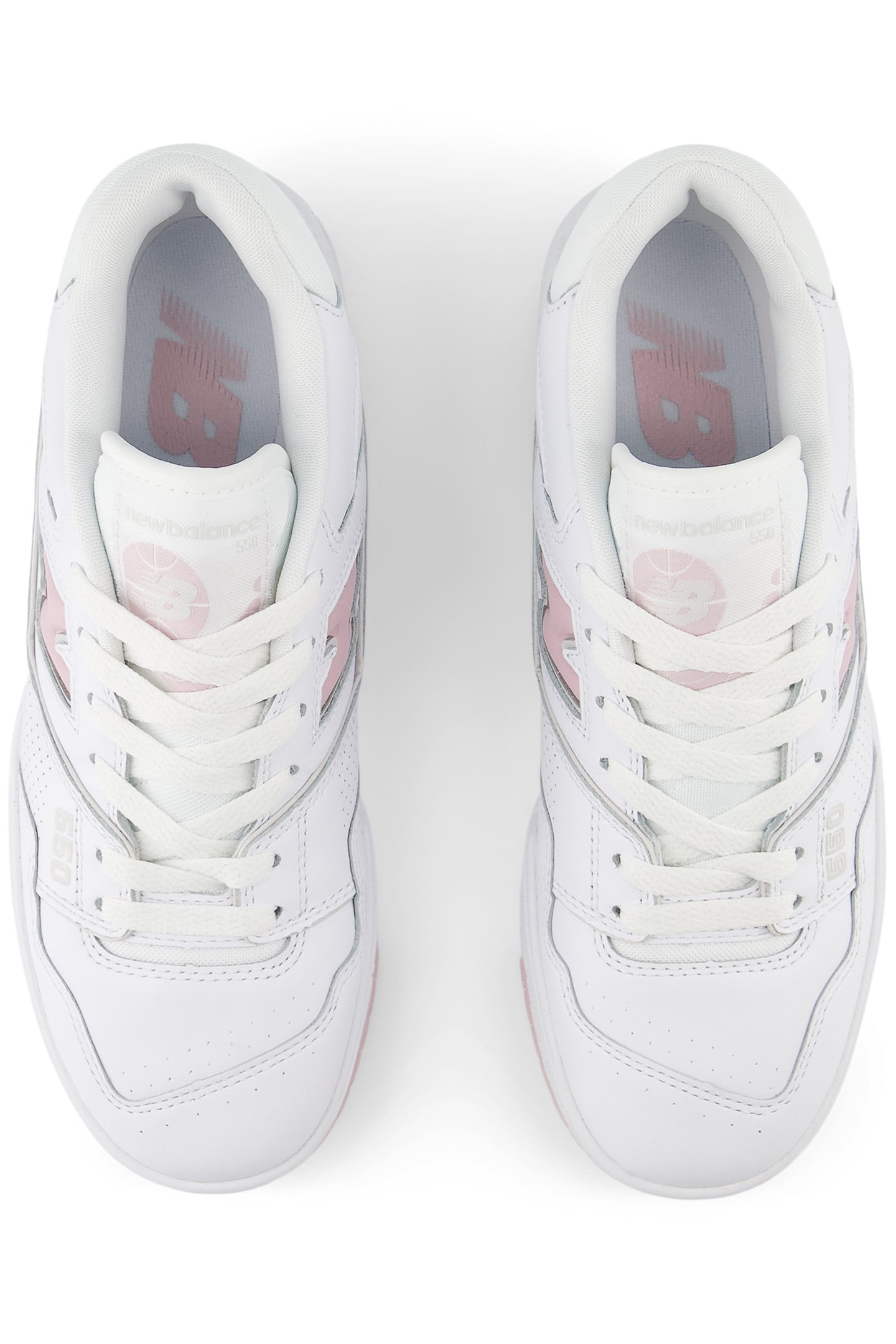 BBW550VC SNEAKERS IN WHITE & PINK 3